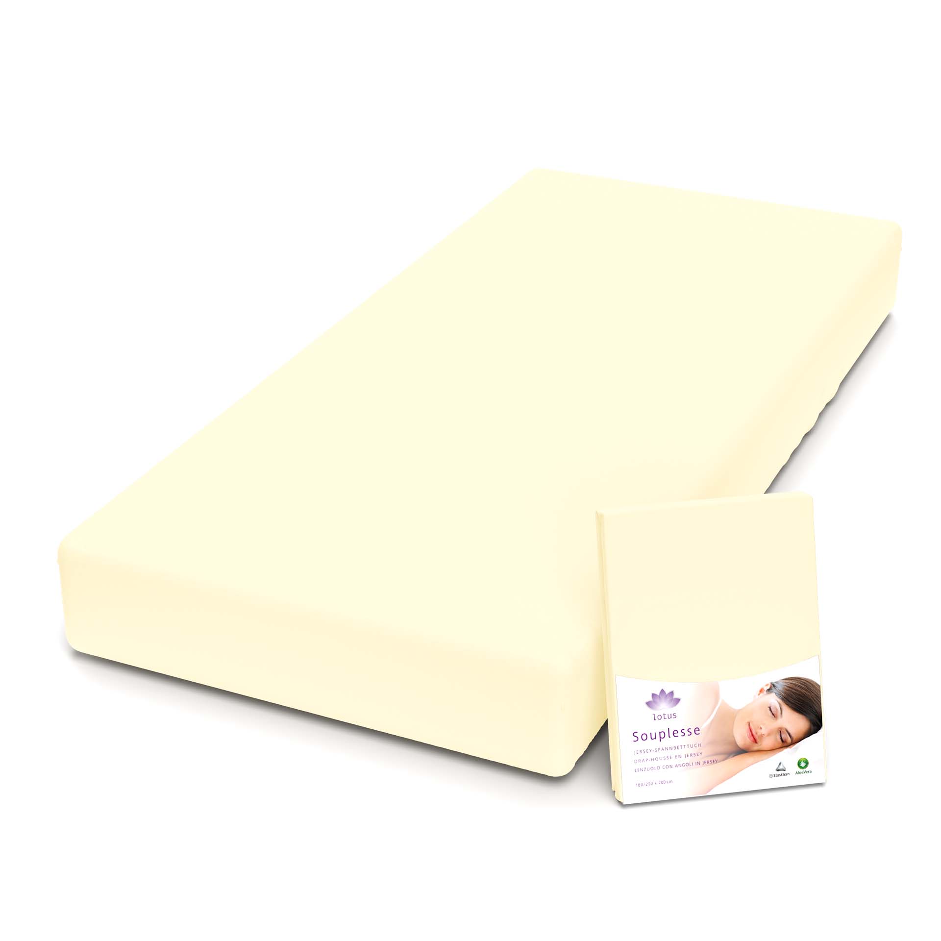 Lotus jersey drap-housse Souplesse