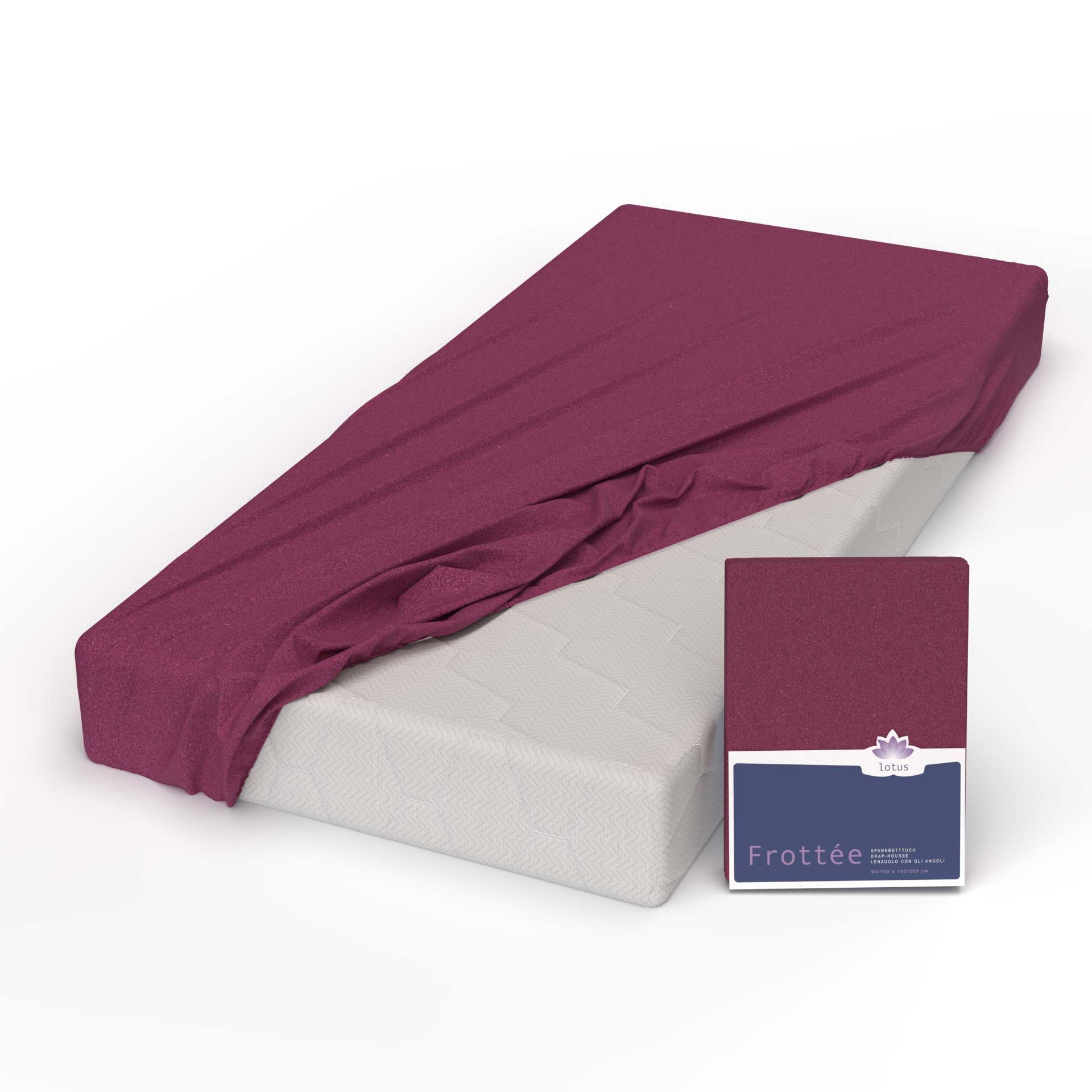 Lotus Comfort drap-housse frottee Lotus Comfort drap-housse frottee