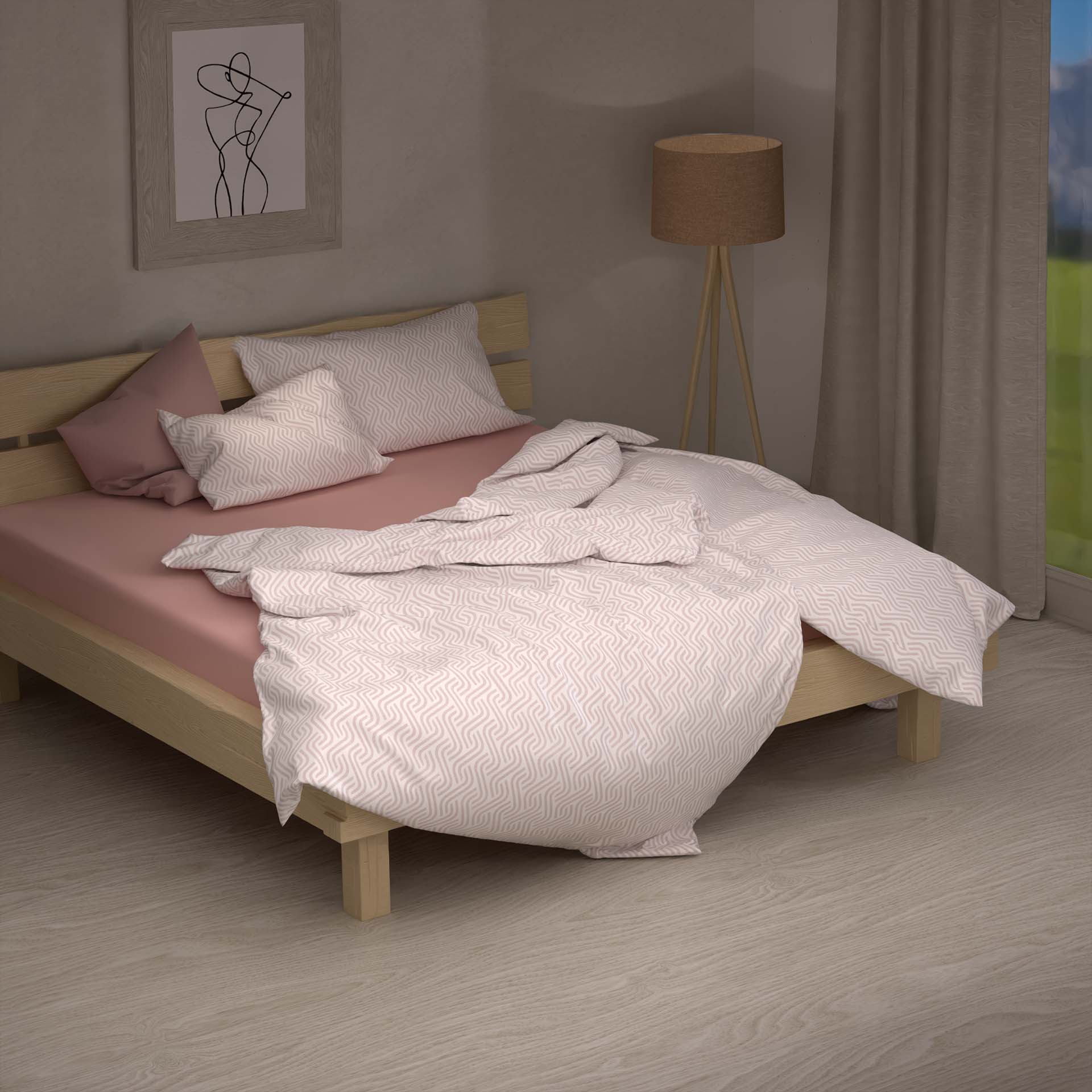 Lotus linge de lit renforcé Jesina Lotus linge de lit renforcé Jesina