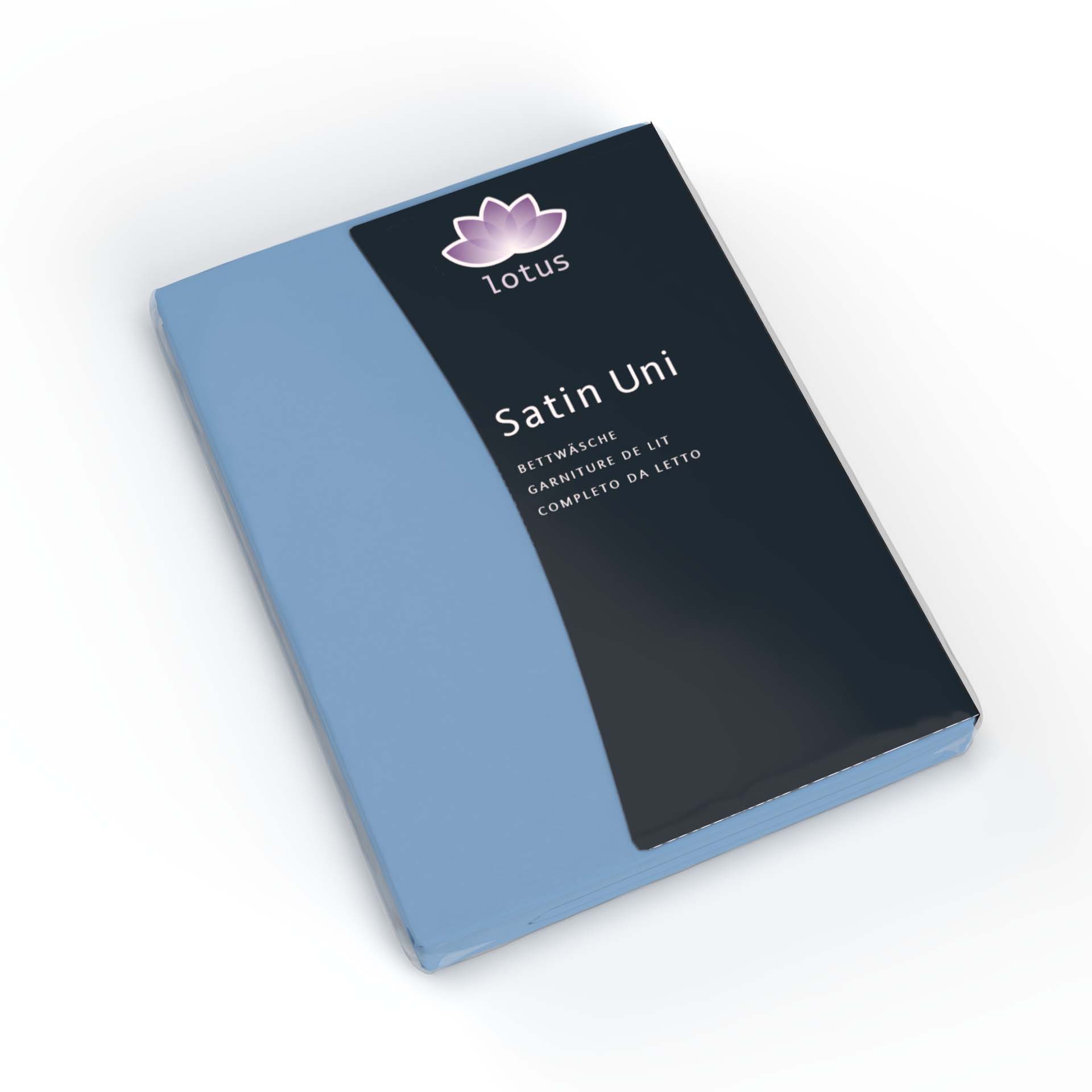 Lotus satin drap-housse