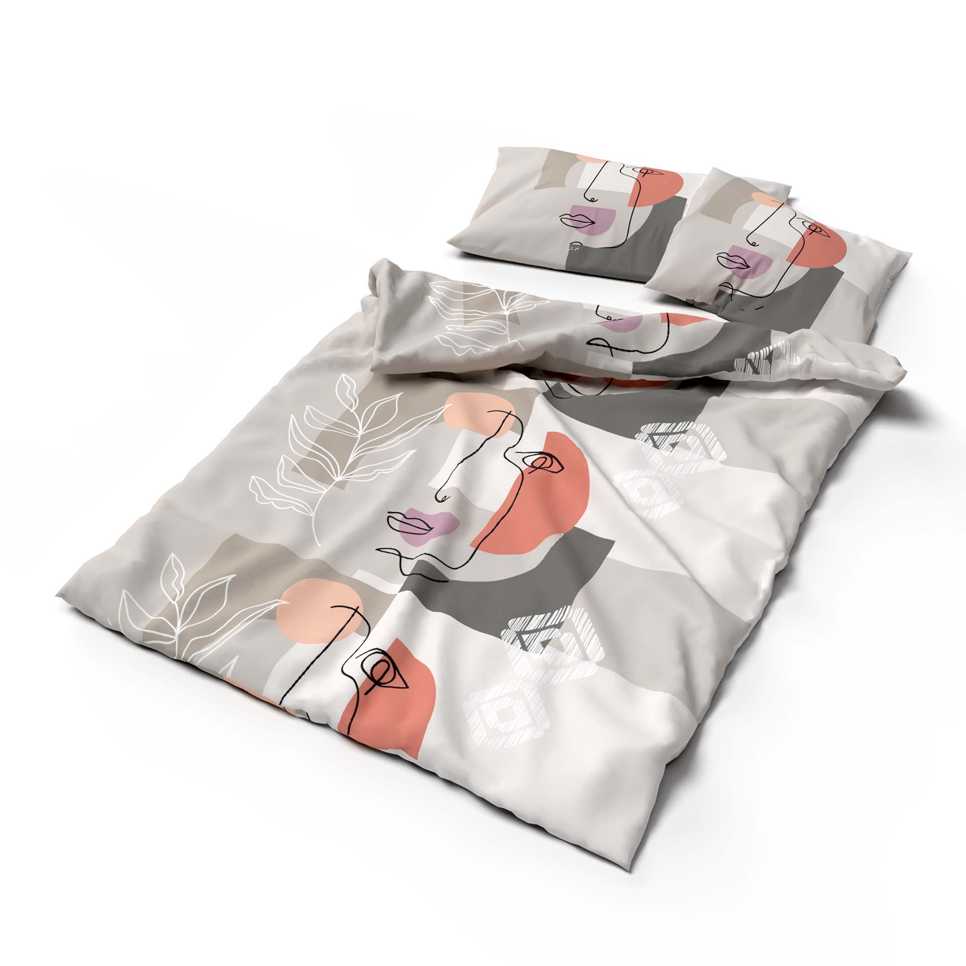 Lotus linge de lit bambou Emmilou Lotus linge de lit bambou Emmilou