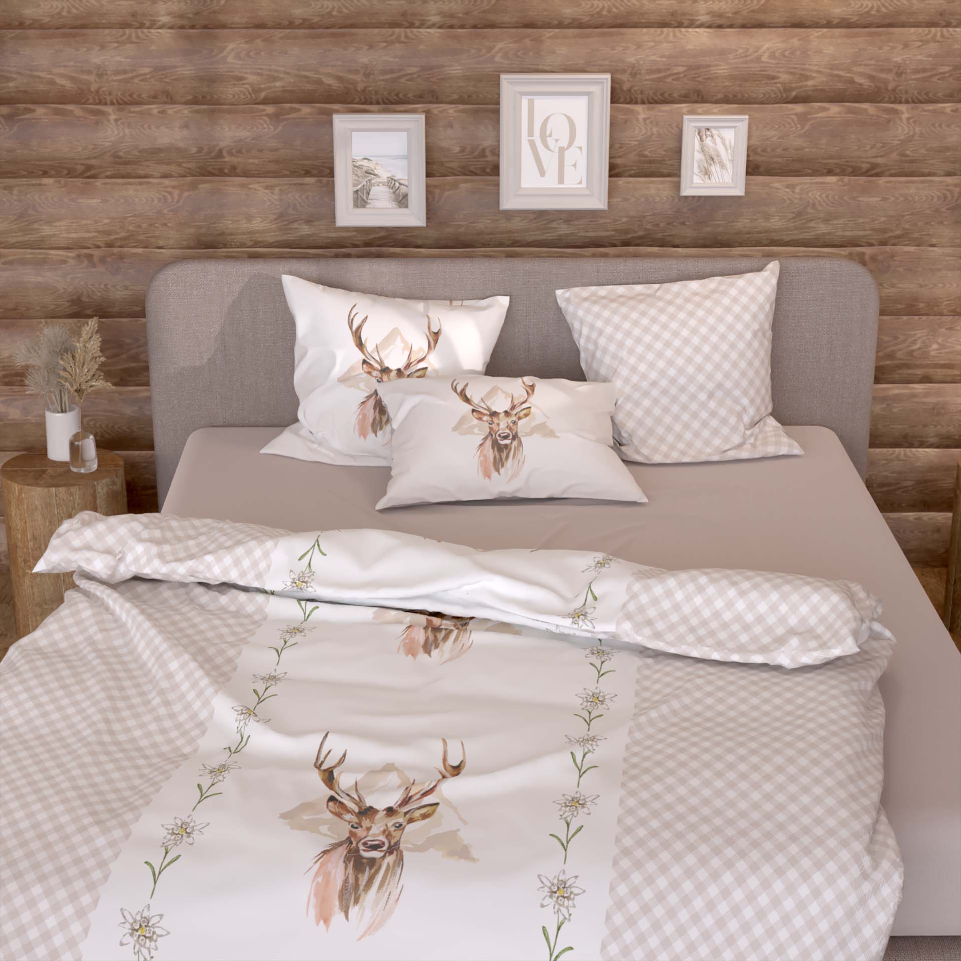 Lotus Création linge de lit satin Andri Lotus Création linge de lit satin Andri