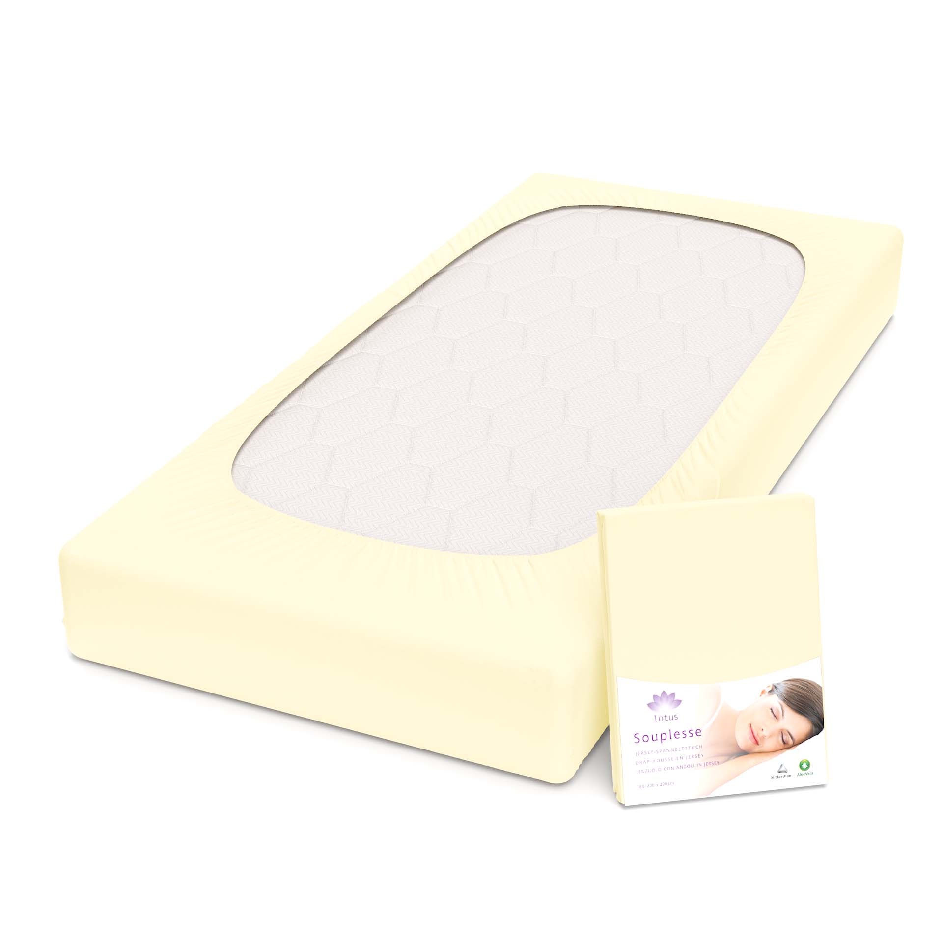 Lotus jersey drap-housse Souplesse