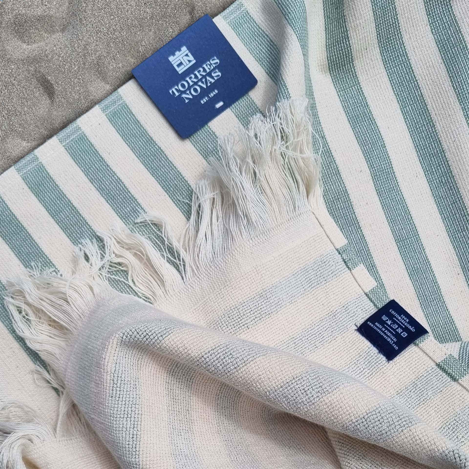 Torres Novas linge de plage Barra vert Torres Novas linge de plage Barra vert