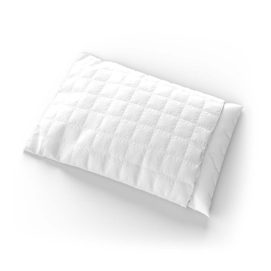 Softsleep oreiller en plumes avec housse matelassée Queen rechargeable Softsleep oreiller en plumes avec housse matelassée Queen rechargeable