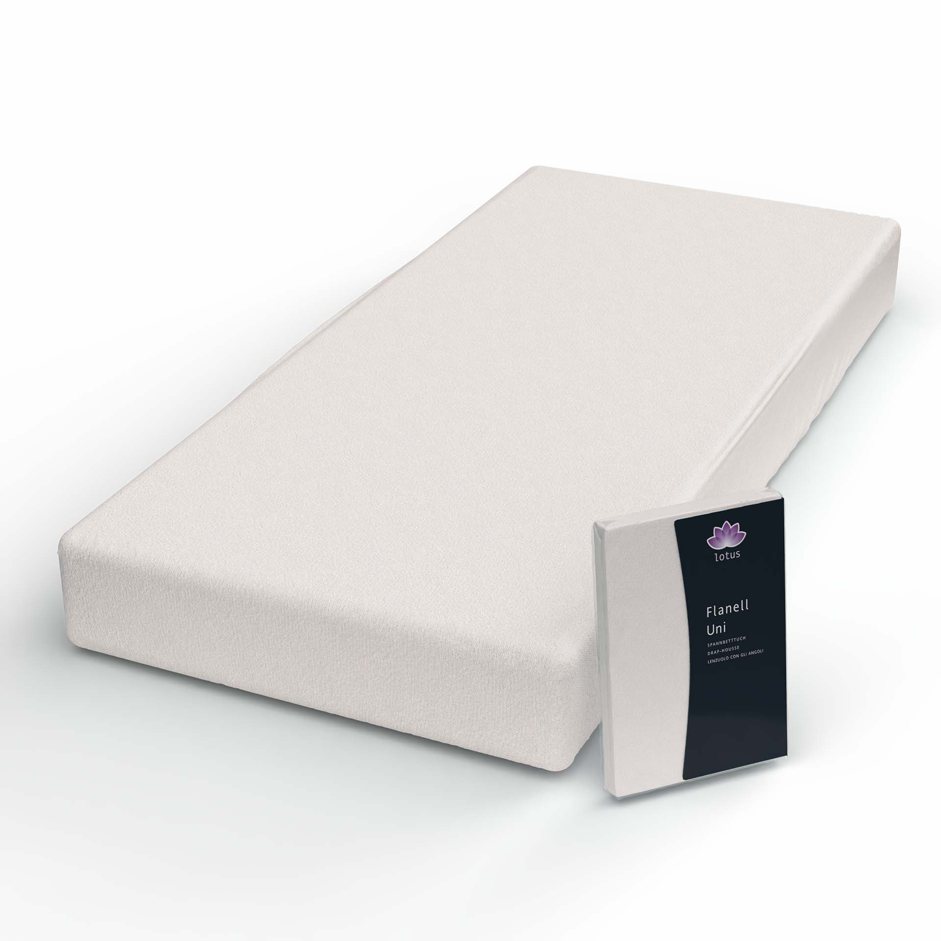 Drap-housse en flanelle Lotus Drap-housse en flanelle Lotus