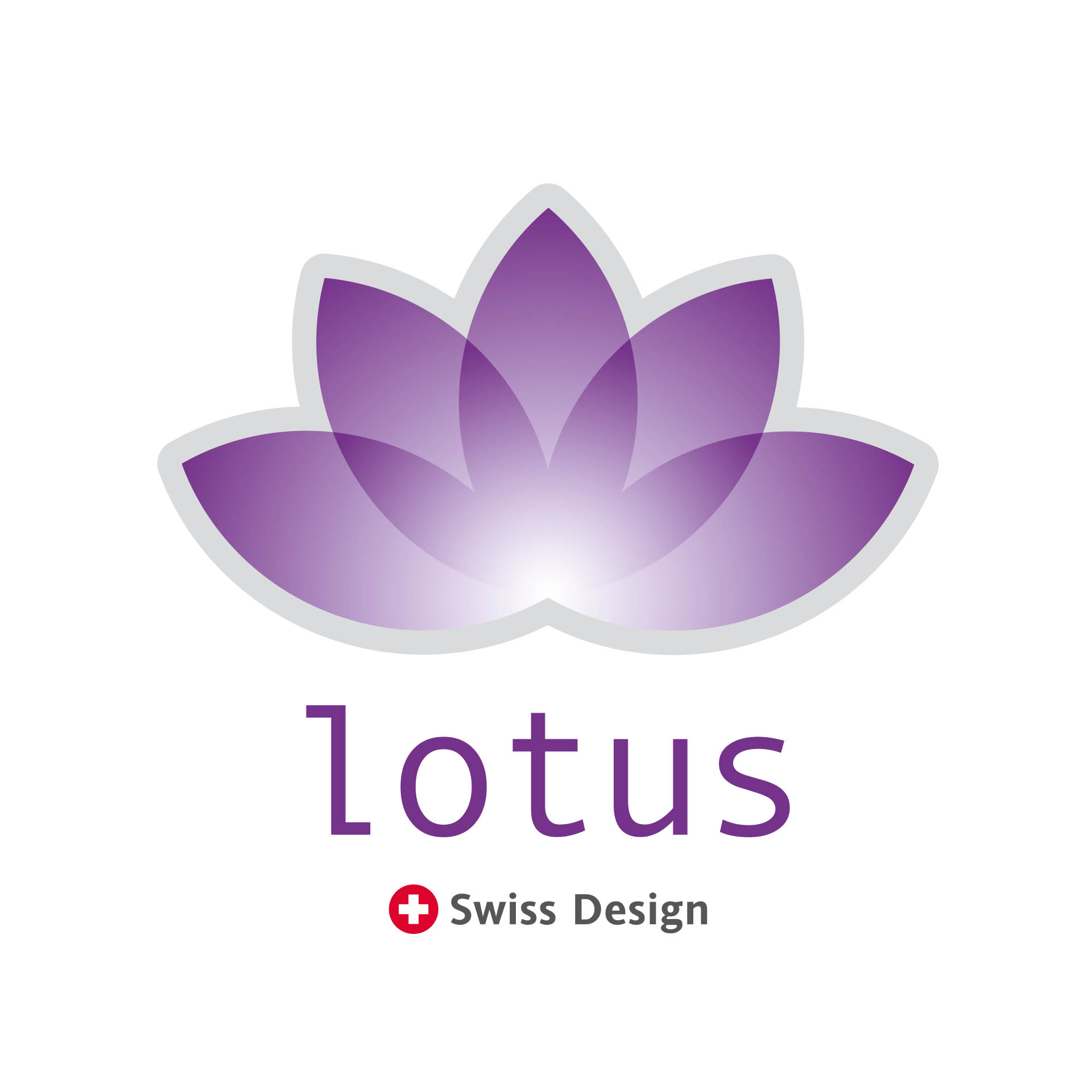Lotus Bettwäsche Jersey uni mélange greige 160x210cm Duvetbezug