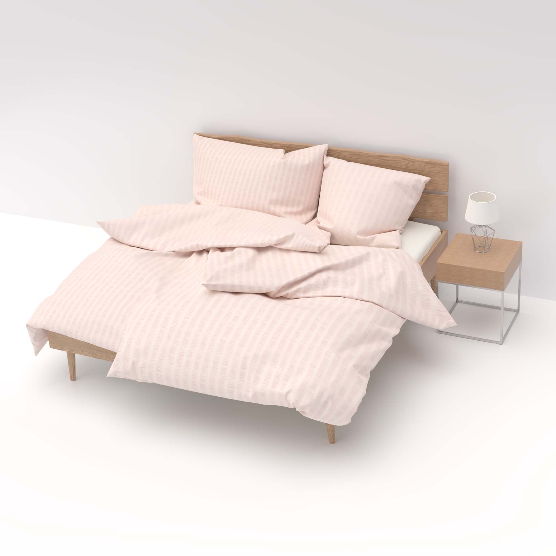 Lotus linge de lit satin seersucker uni