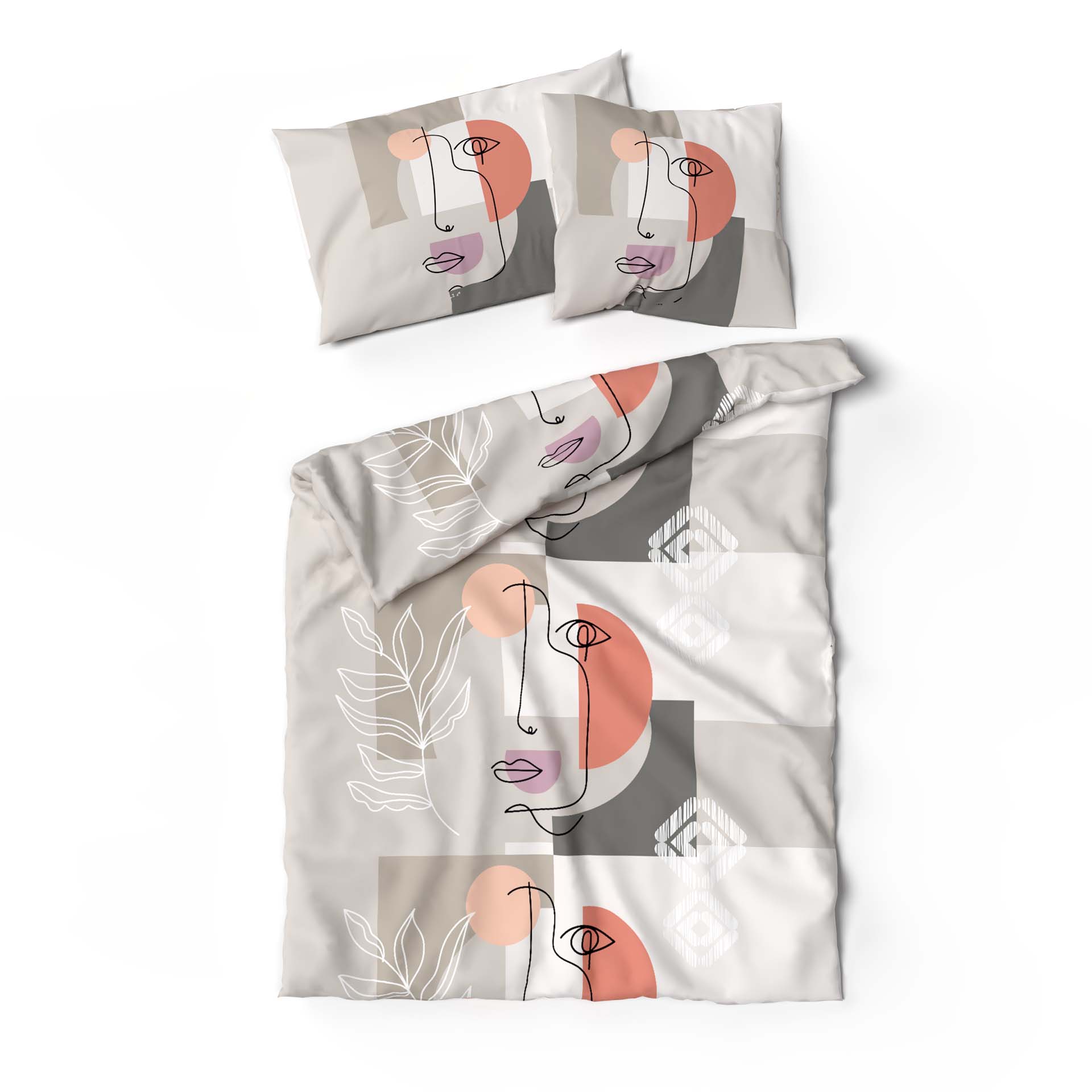 Lotus linge de lit bambou Emmilou Lotus linge de lit bambou Emmilou