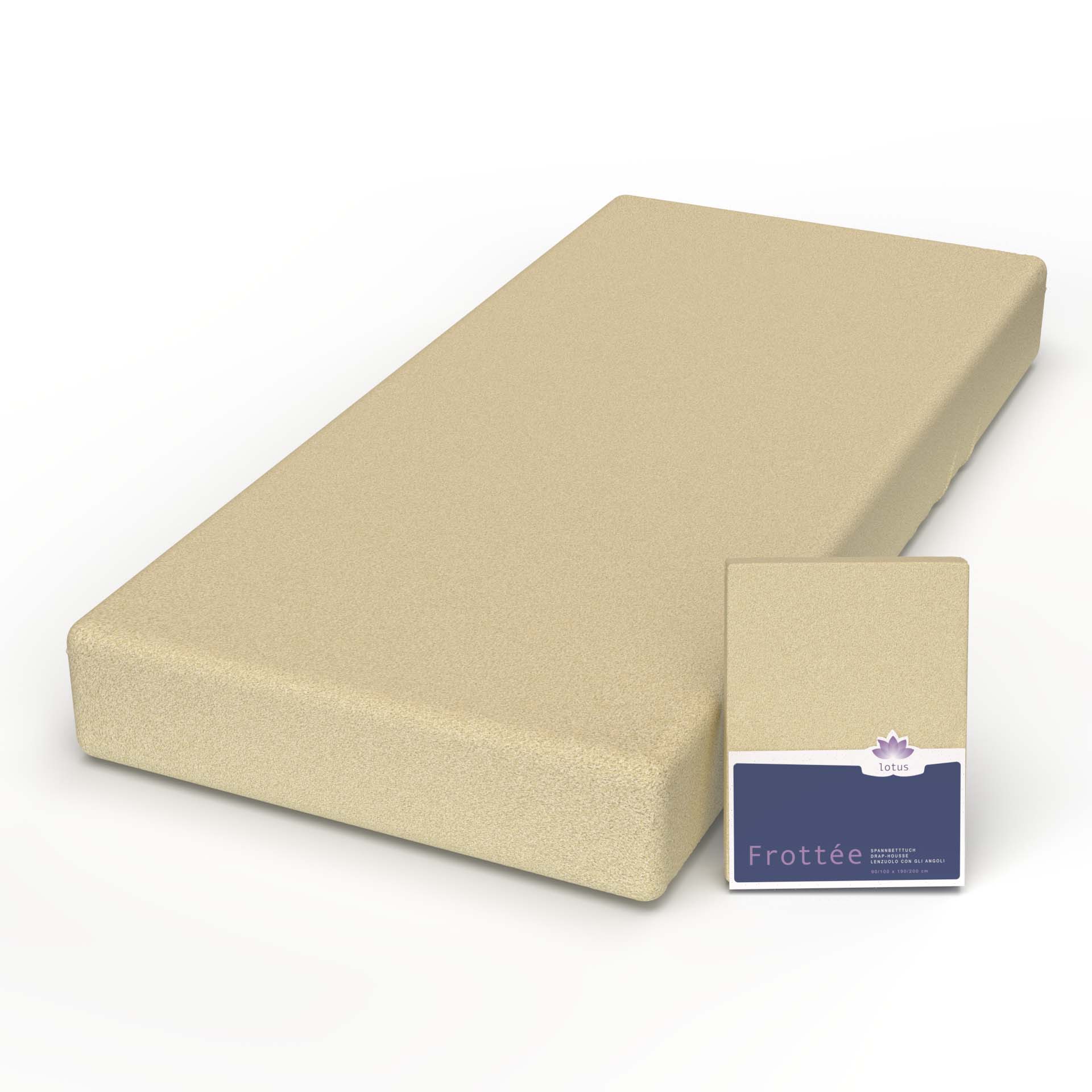 Lotus Comfort drap-housse frottee Lotus Comfort drap-housse frottee