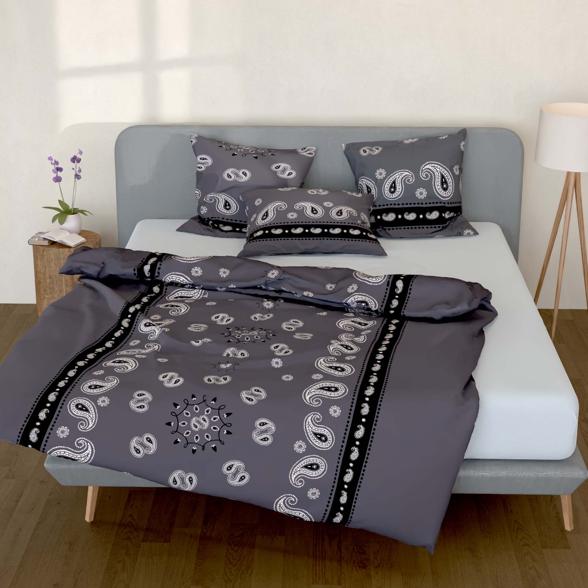 Lotus linge de lit bambou Bandu