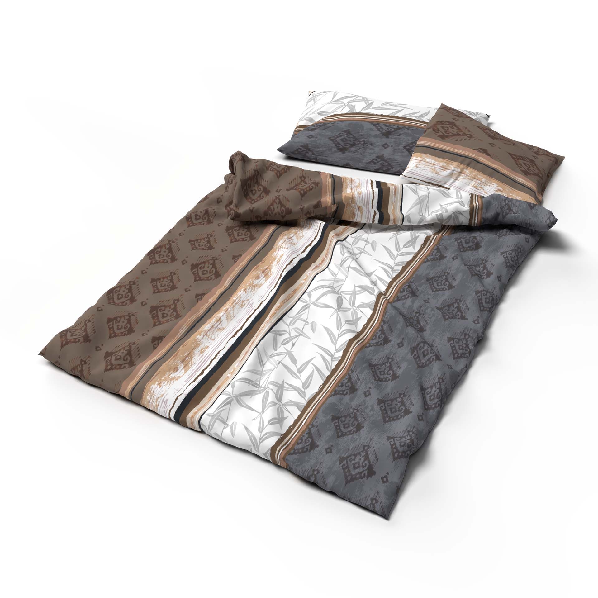 Lotus linge de lit satin Sabri Kissen, Dekoration für Zuhause, Mobiliar, Bett, Decke