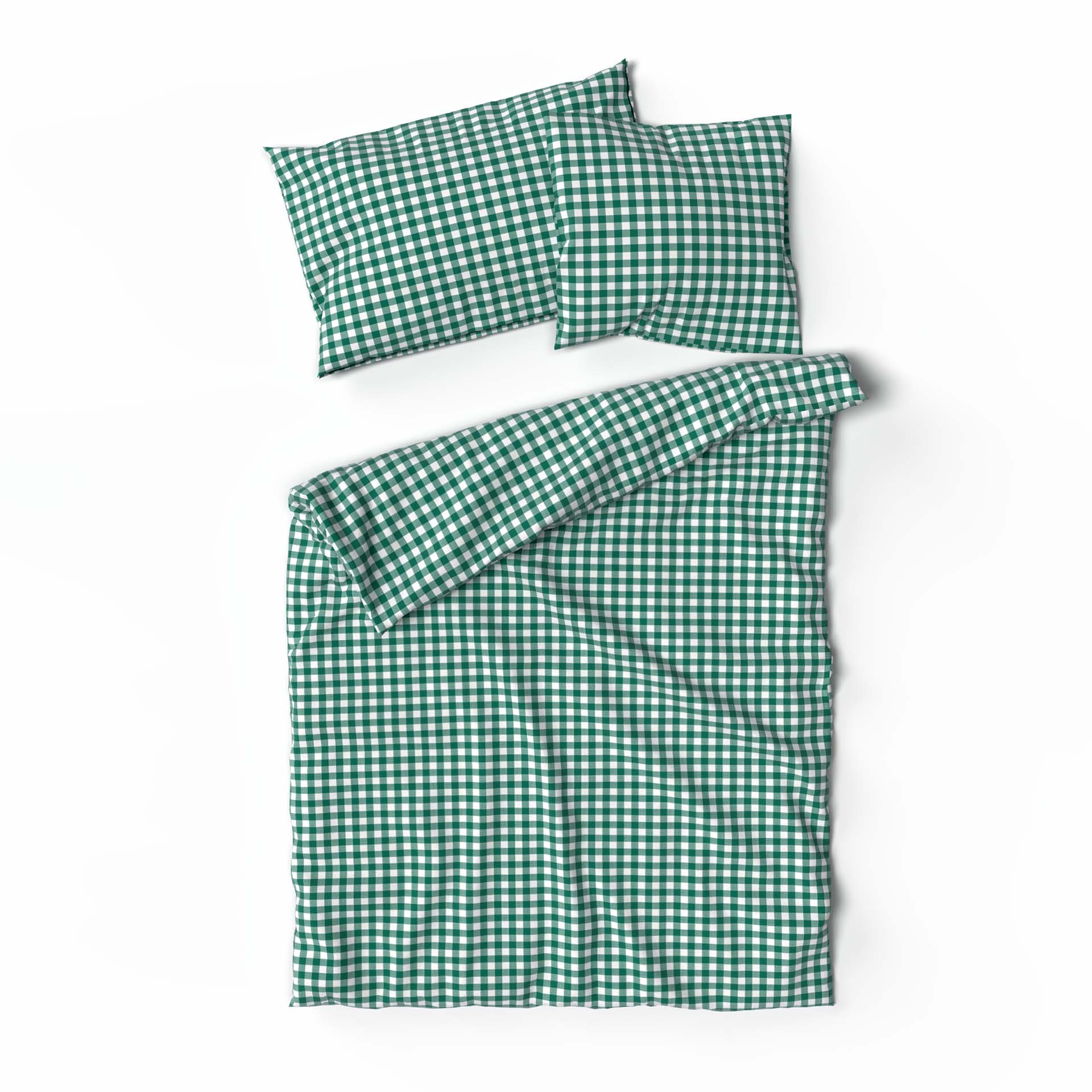 Lotus linge de lit flanelle Kölsch vert