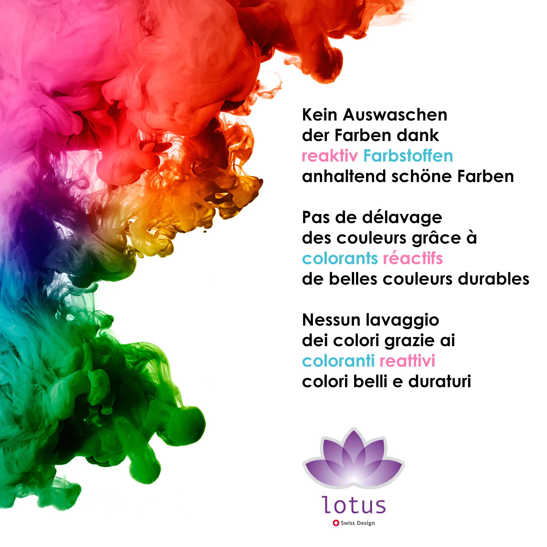 Lotus Linge de lit renforcé Iwalani bleu pétrole