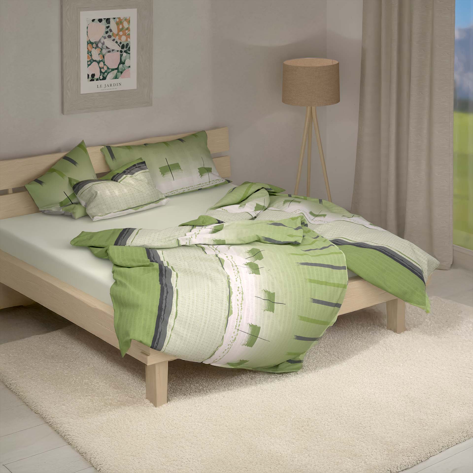 Lotus Bettwäsche Seersucker Pepe