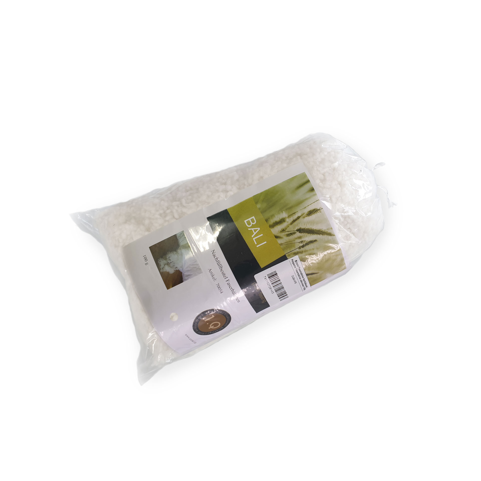 Sachet de remplissage boules de fibres polyester Sachet de remplissage boules de fibres polyester