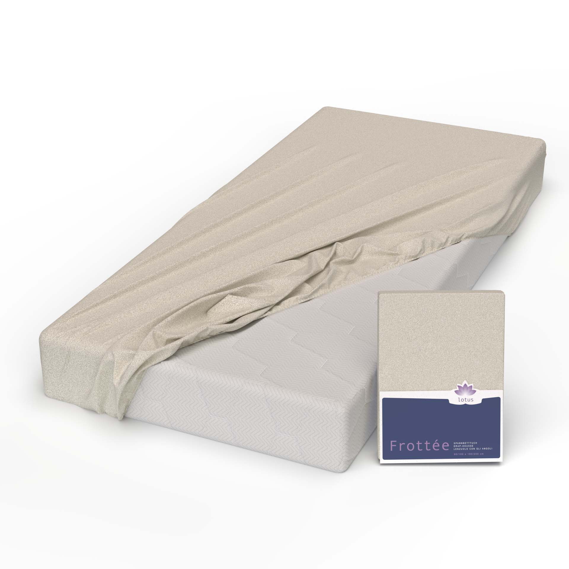 Lotus Comfort drap-housse frottee Lotus Comfort drap-housse frottee