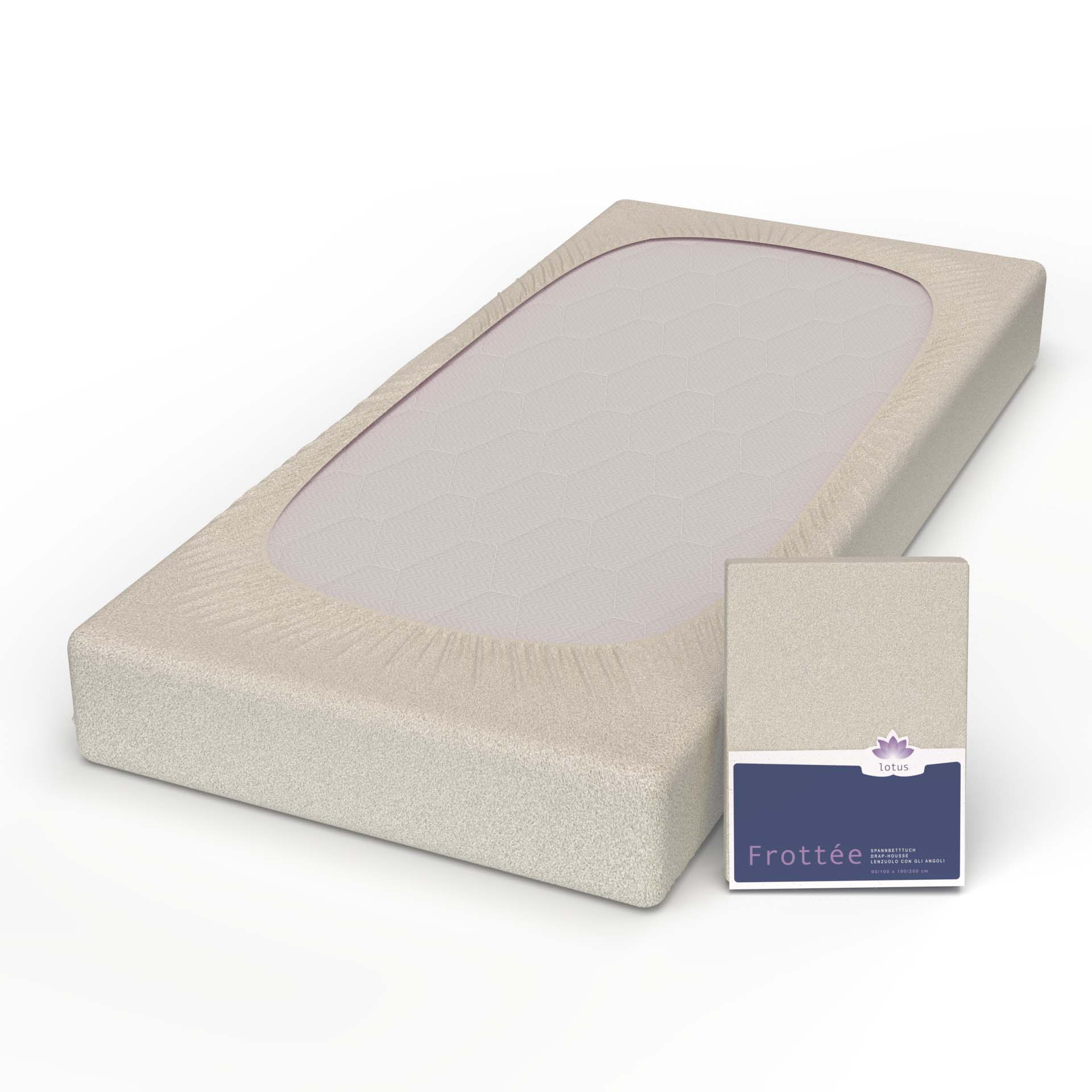 Lotus Comfort drap-housse frottee Lotus Comfort drap-housse frottee