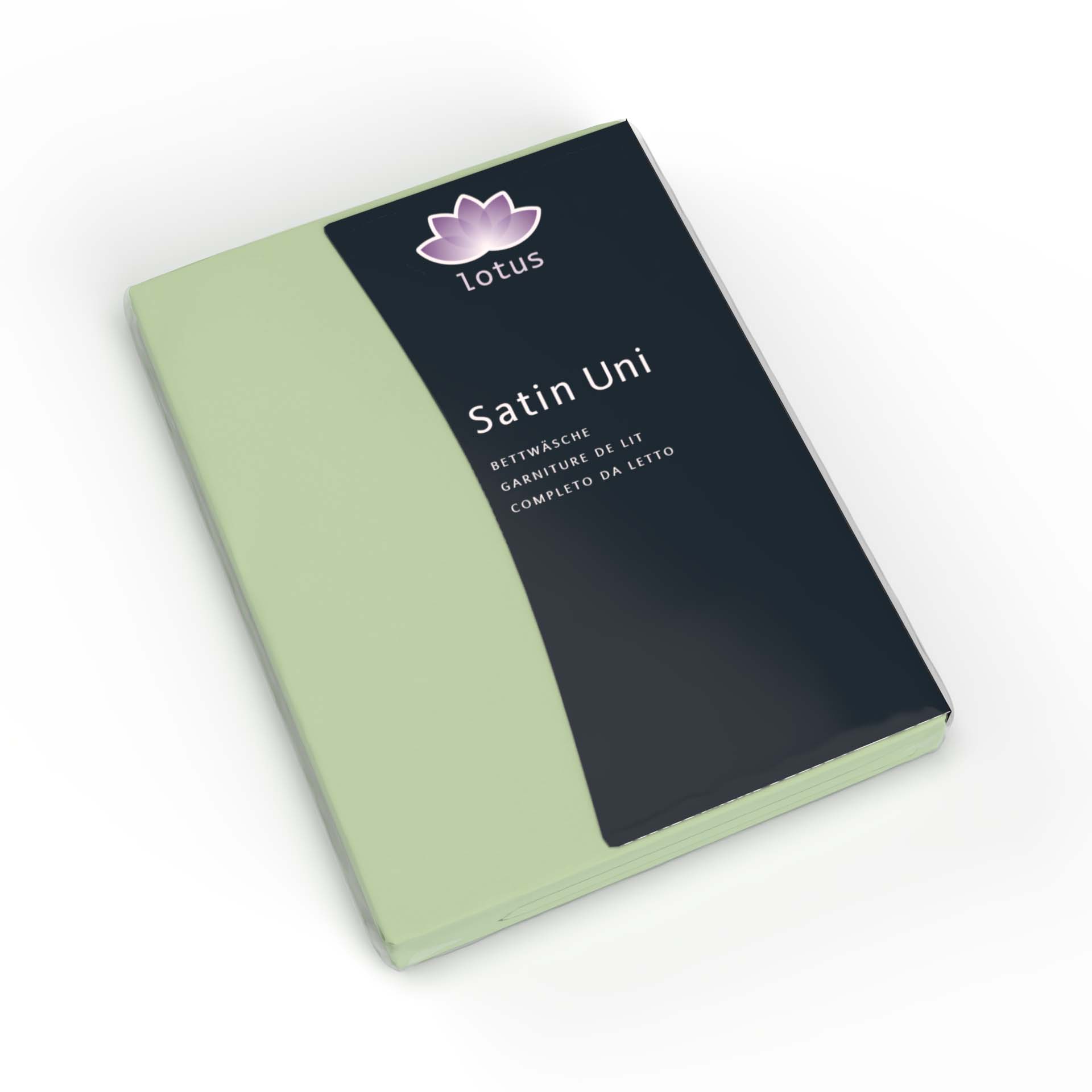 Lotus satin drap-housse