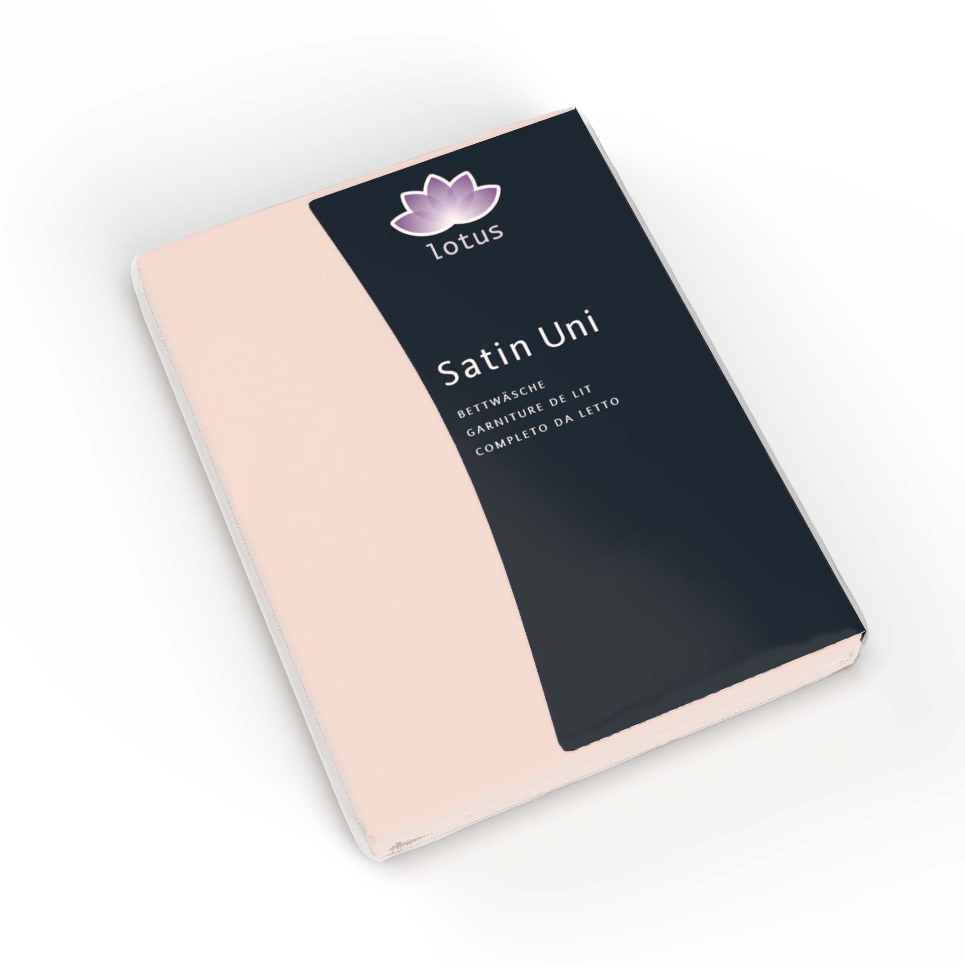 Lotus satin drap-housse