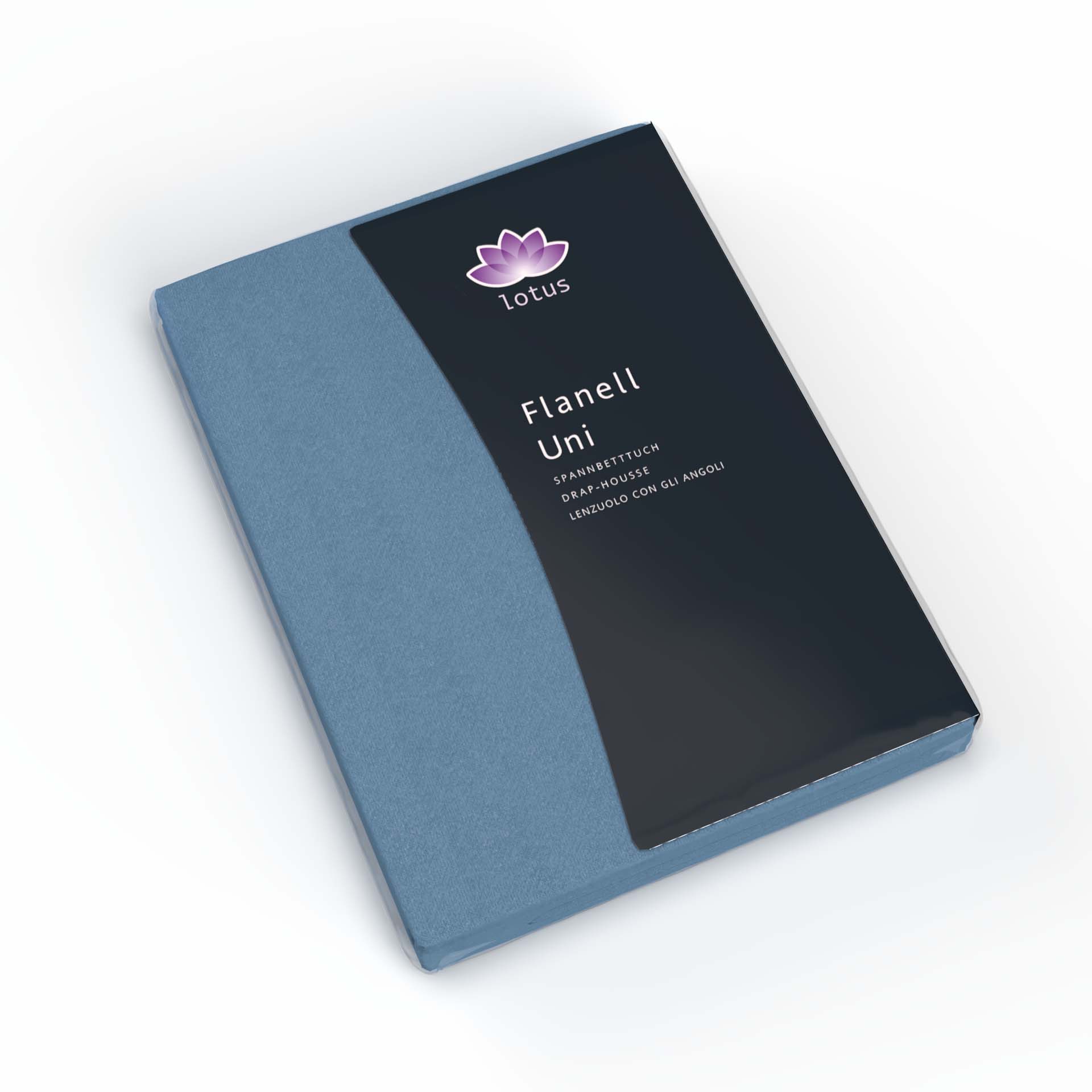 Drap-housse en flanelle Lotus Drap-housse en flanelle Lotus