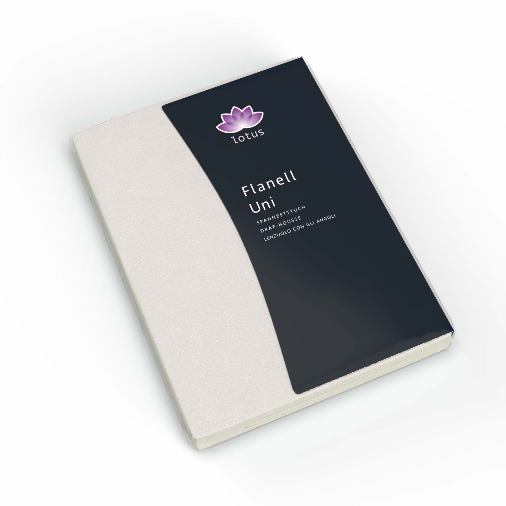 Drap-housse en flanelle Lotus Drap-housse en flanelle Lotus