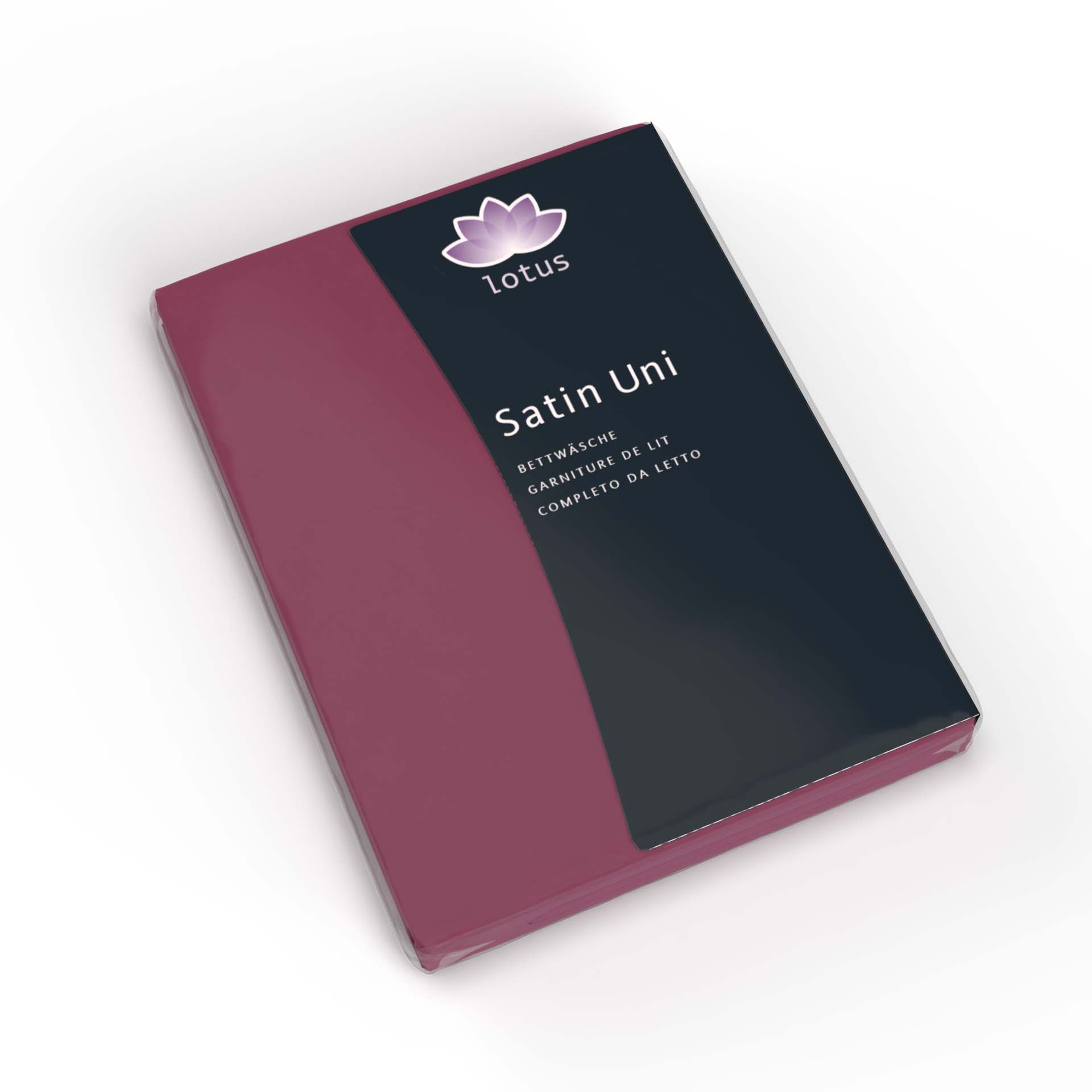 Lotus satin drap-housse