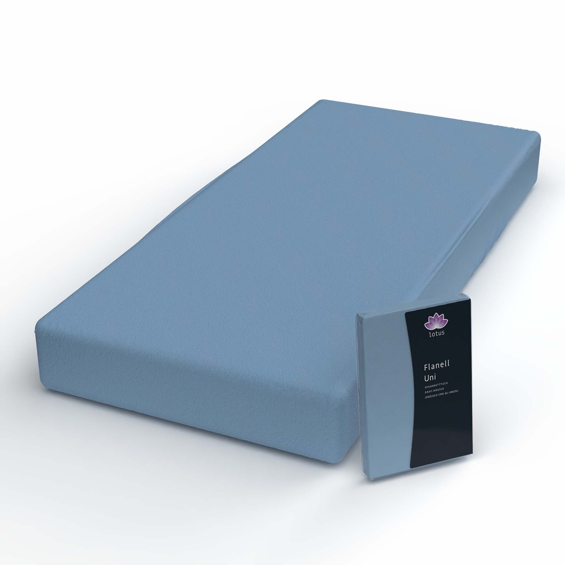 Drap-housse en flanelle Lotus Drap-housse en flanelle Lotus