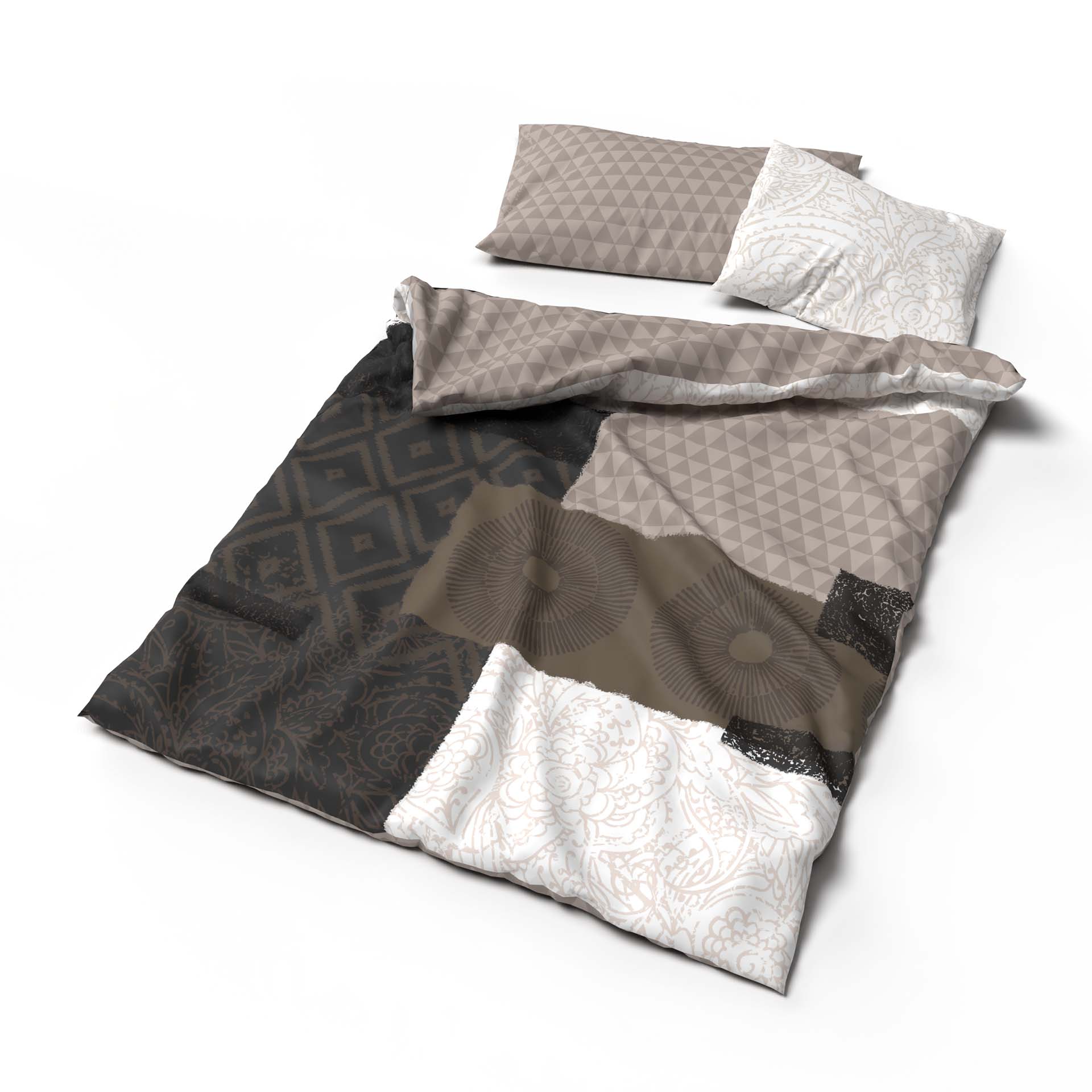 Lotus Création linge de lit satin Yeshia Lotus Création linge de lit satin Yeshia