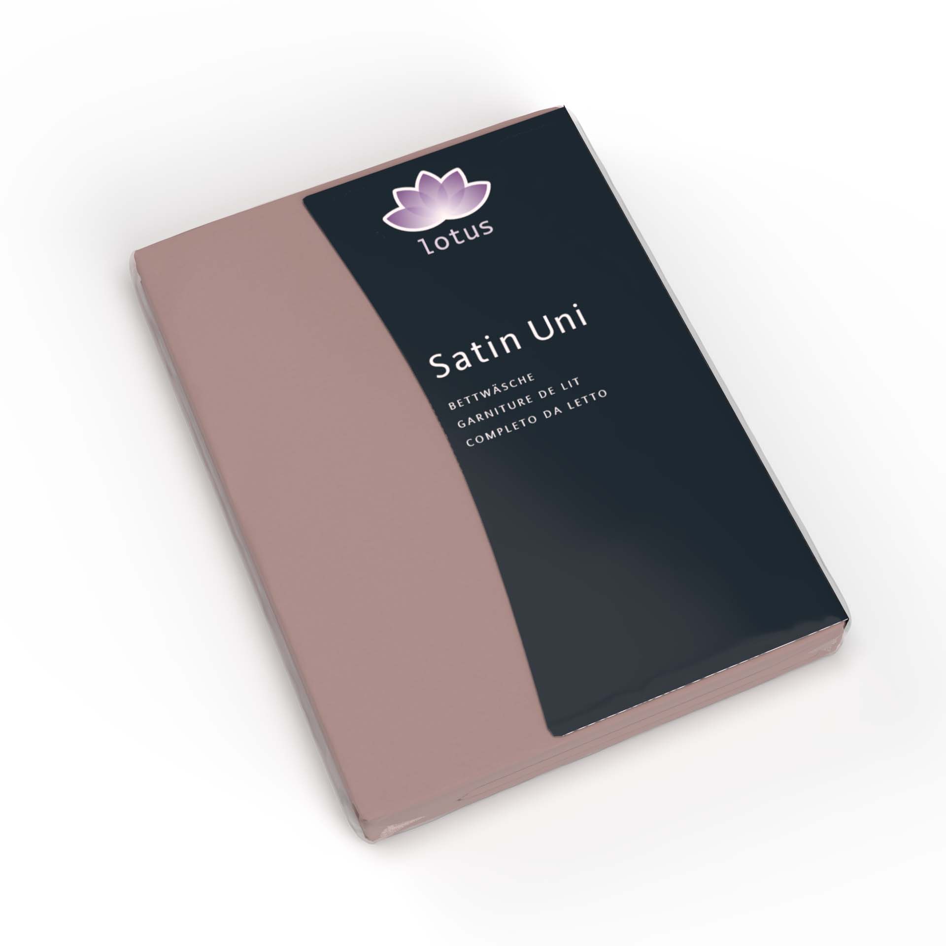 Lotus satin drap-housse