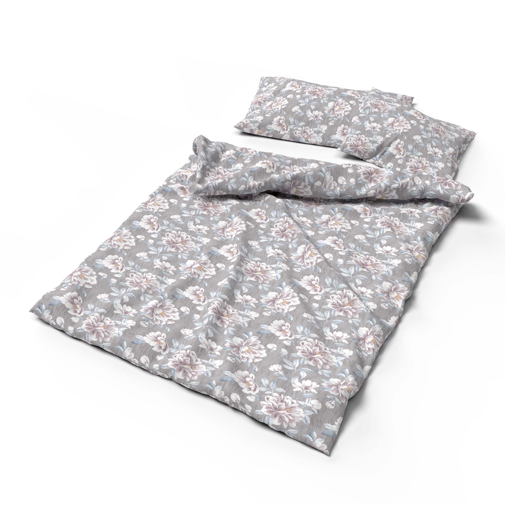 Lotus linge de lit bambou Moana anthracite Lotus linge de lit bambou Moana anthracite