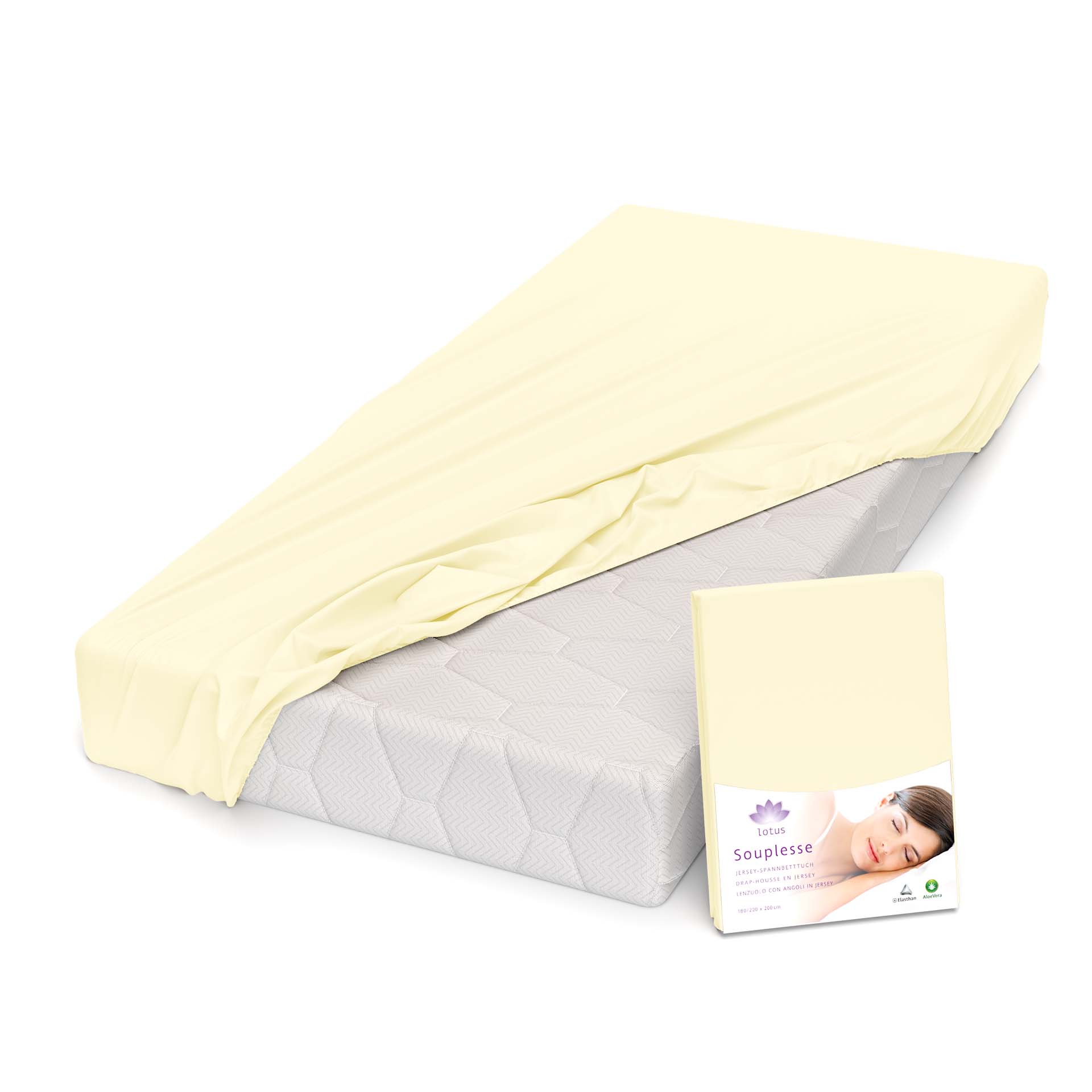 Lotus Jersey Fixleintuch Souplesse