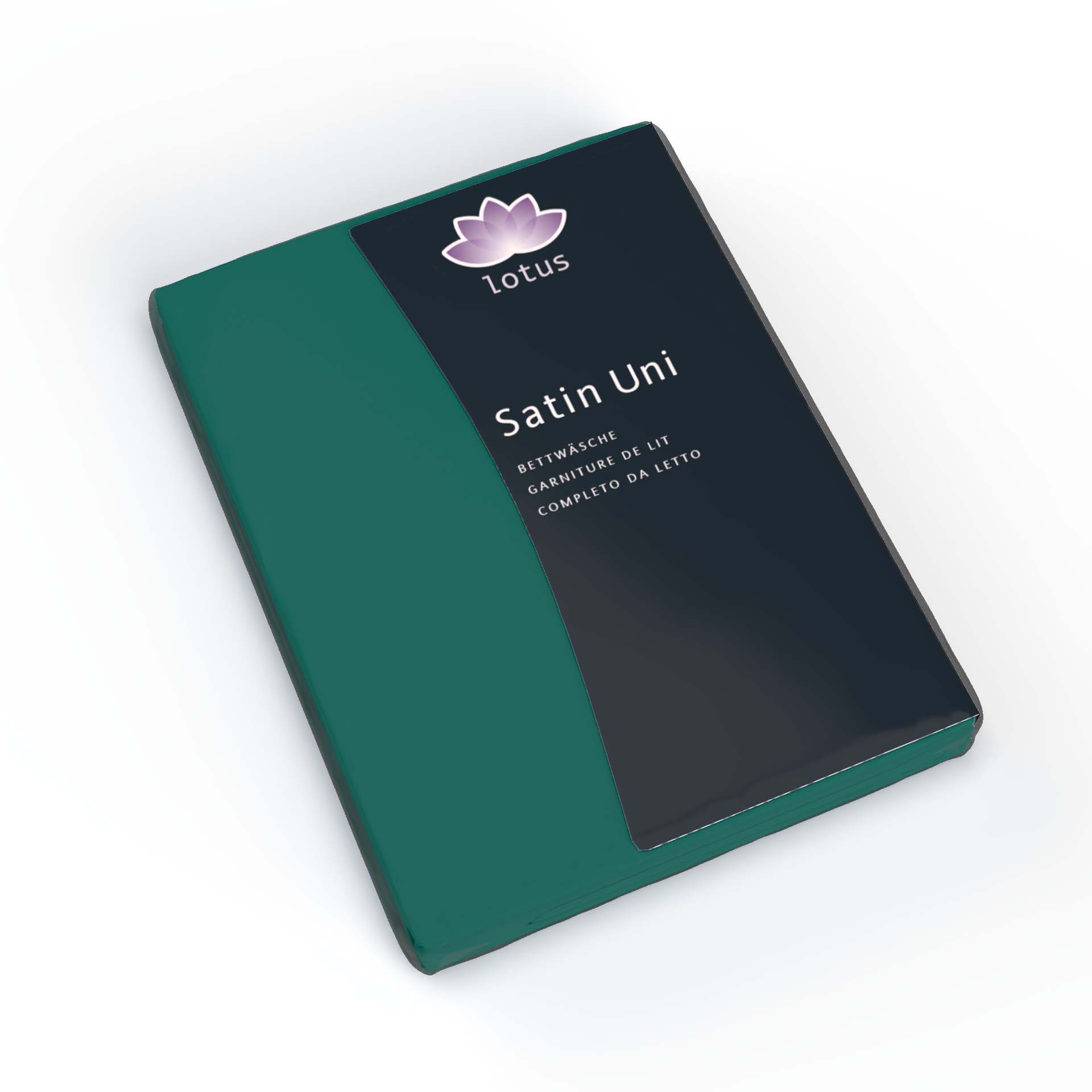 Lotus satin drap-housse