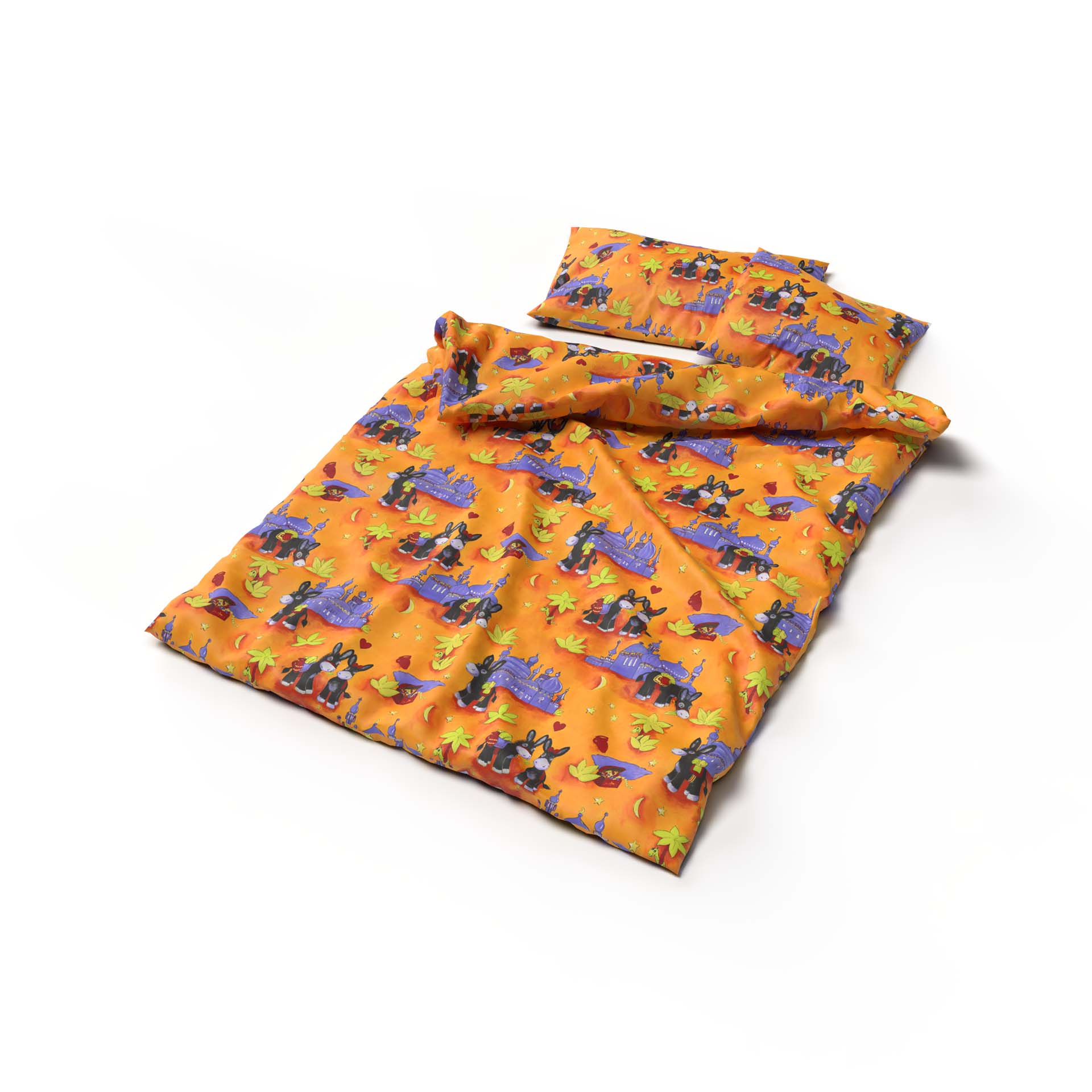 Lotus linge de lit enfants Donky Lotus linge de lit enfants Donky