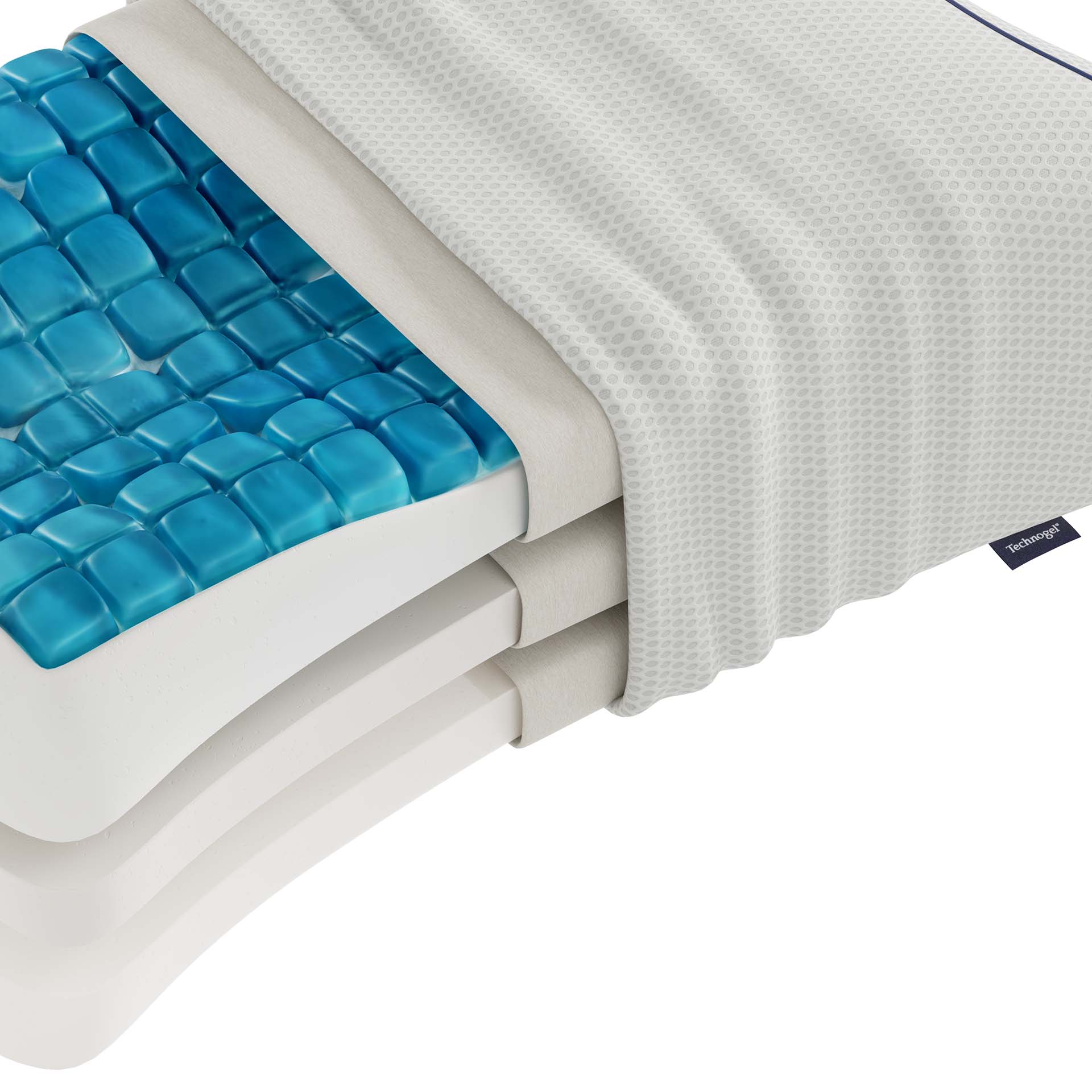 Technogel oreiller Adjustable Anatomic Curve Technogel oreiller Adjustable Anatomic Curve