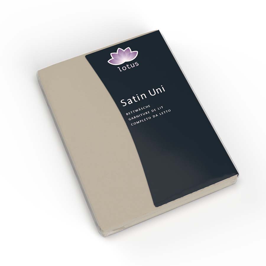 Lotus Bettwäsche Satin uni Lotus Bettwäsche Satin uni