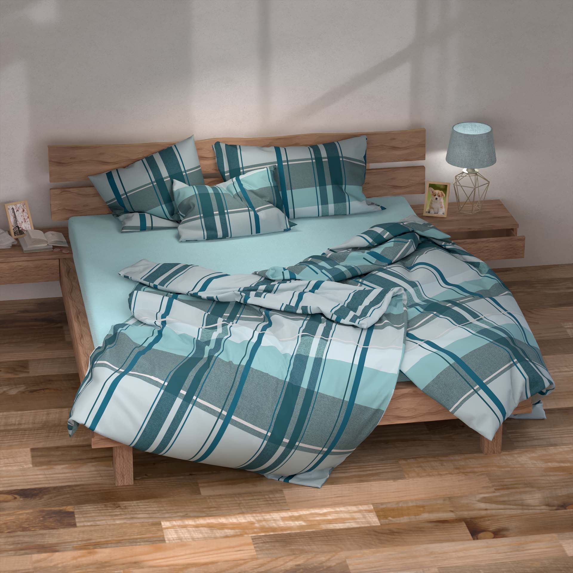 Lotus linge de lit flanelle Tresor Lotus linge de lit flanelle Tresor