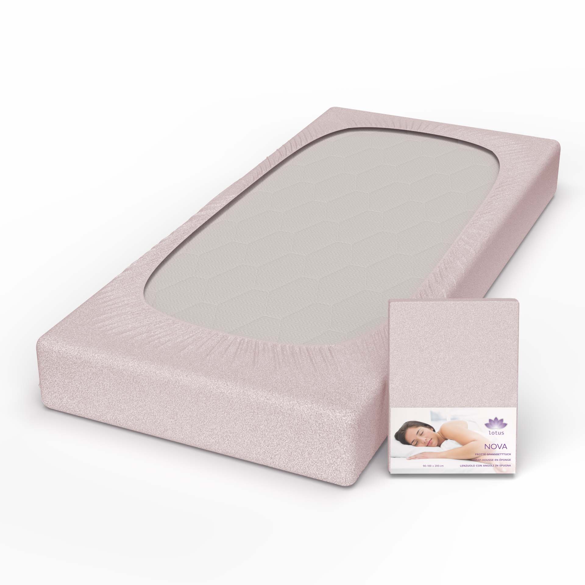 Lotus Frotté Fixleintuch Nova