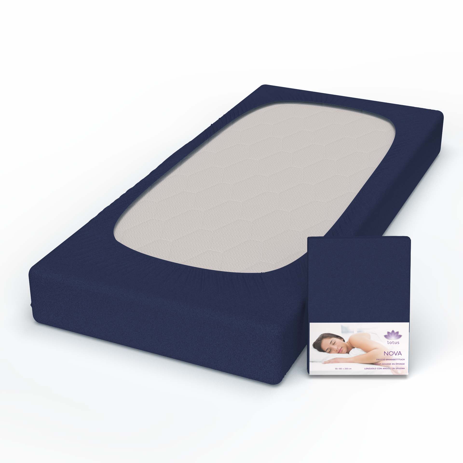 Lotus drap-housse frotté Nova Lotus drap-housse frotté Nova