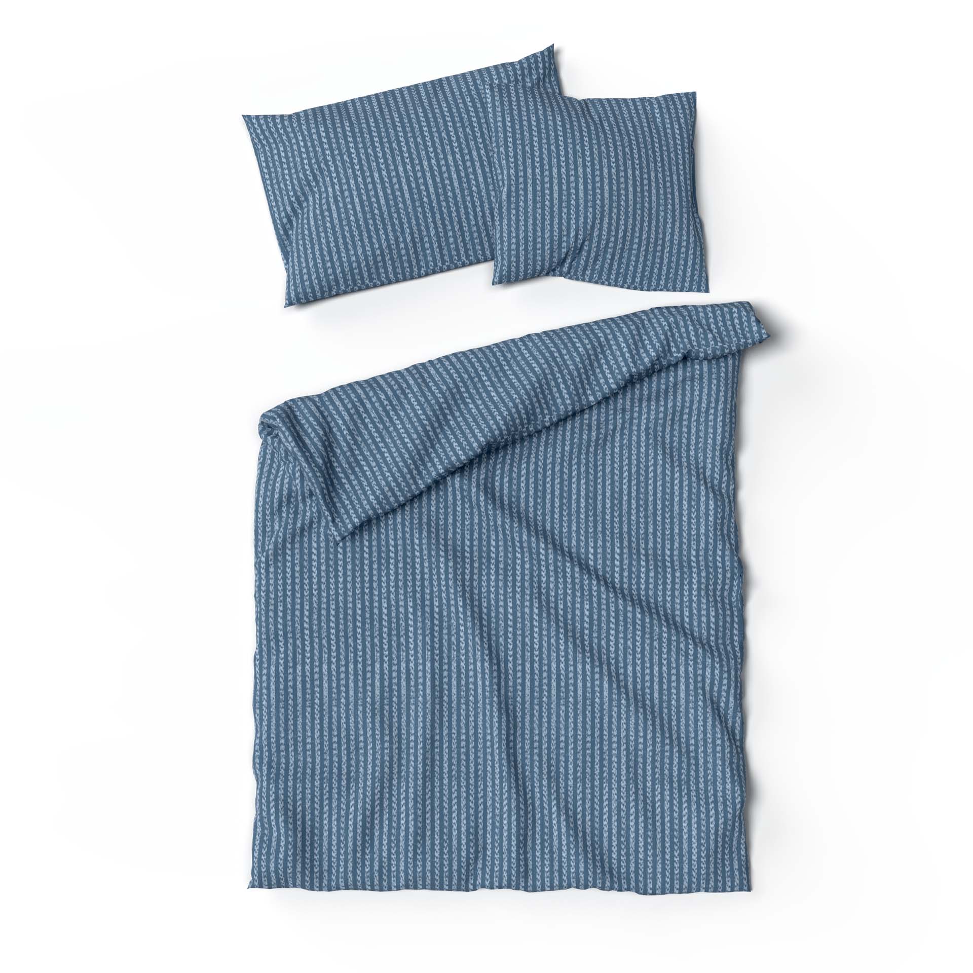 Ligne de lit bambou ligne bleu Ligne de lit bambou ligne bleu