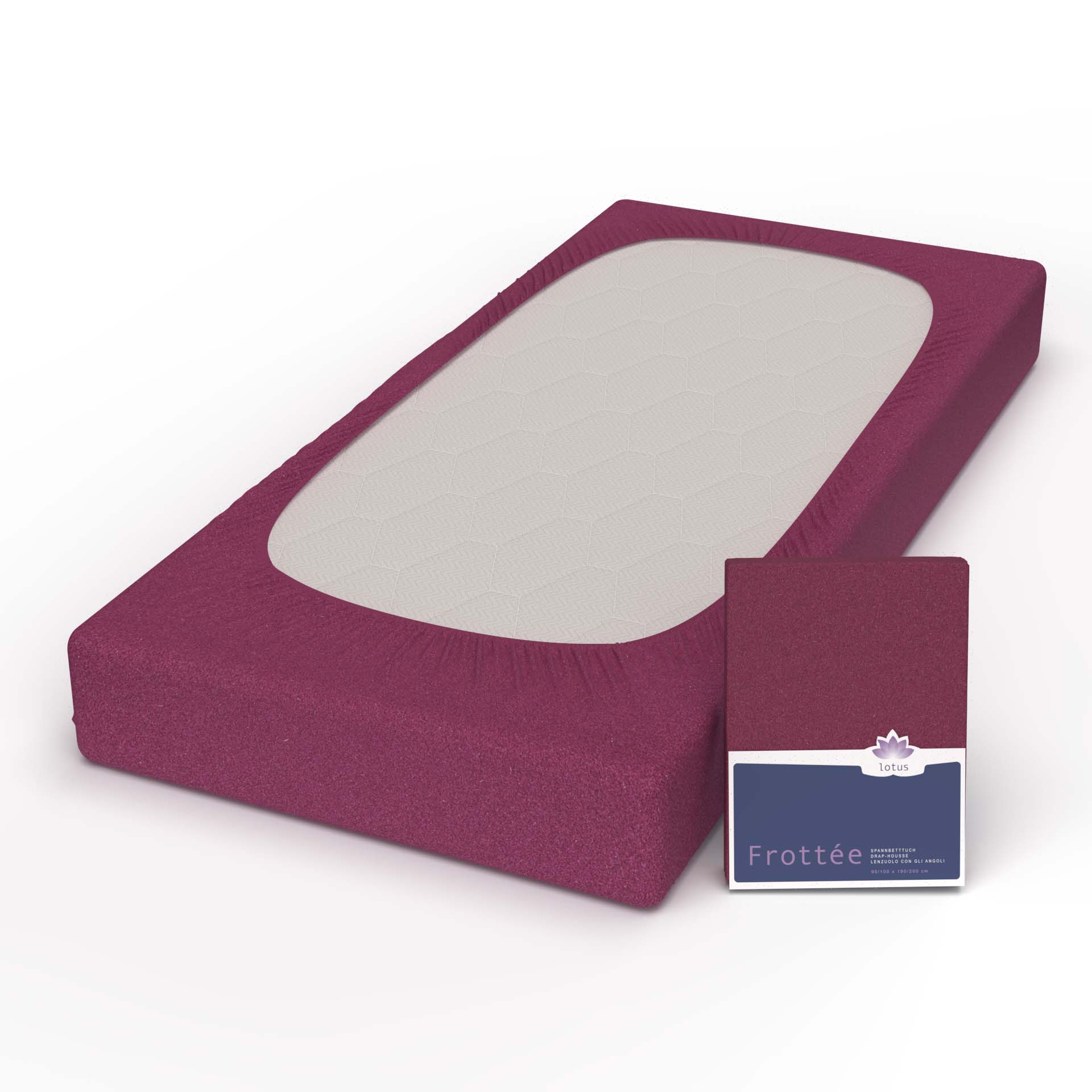 Lotus Comfort drap-housse frottee Lotus Comfort drap-housse frottee