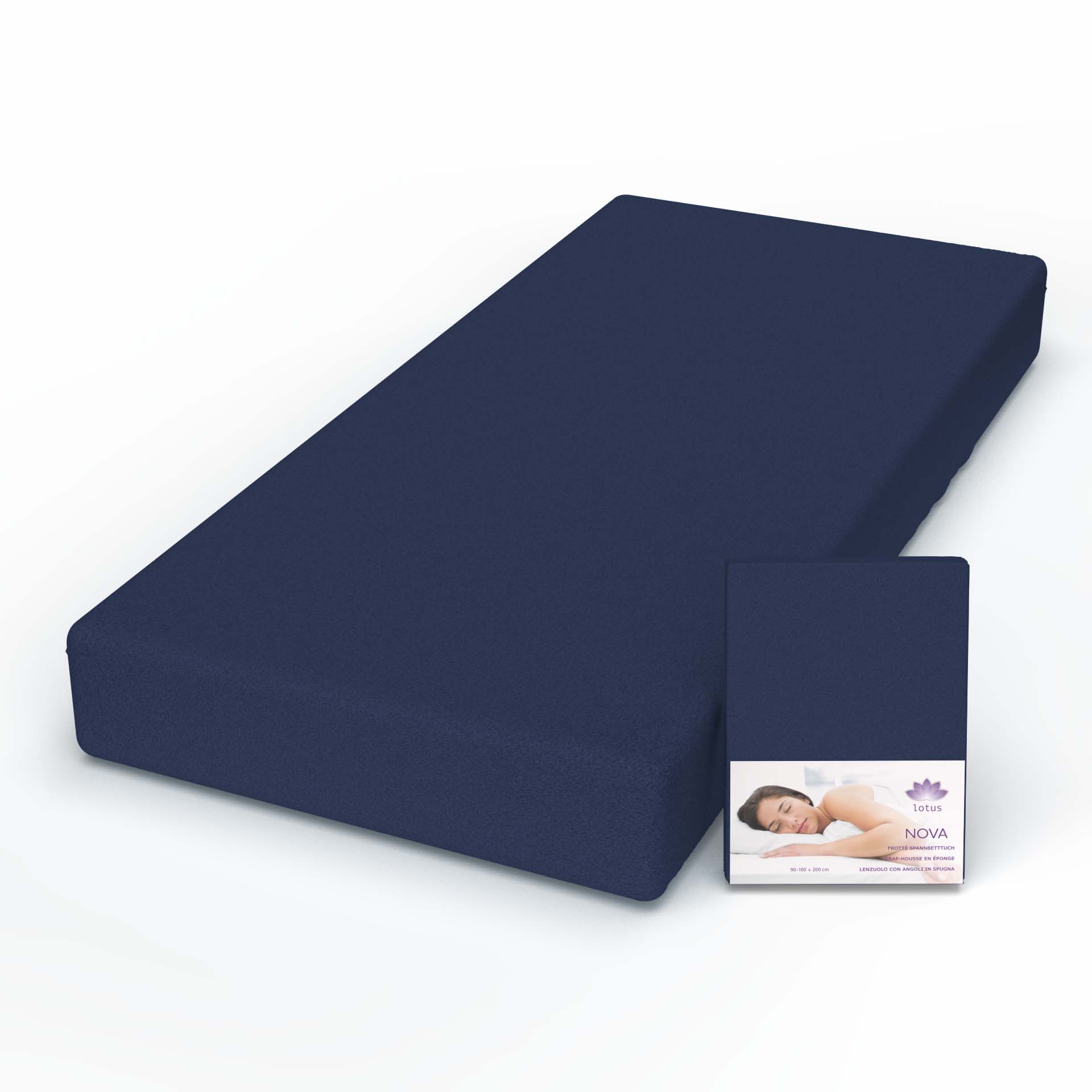 Lotus drap-housse frotté Nova Lotus drap-housse frotté Nova