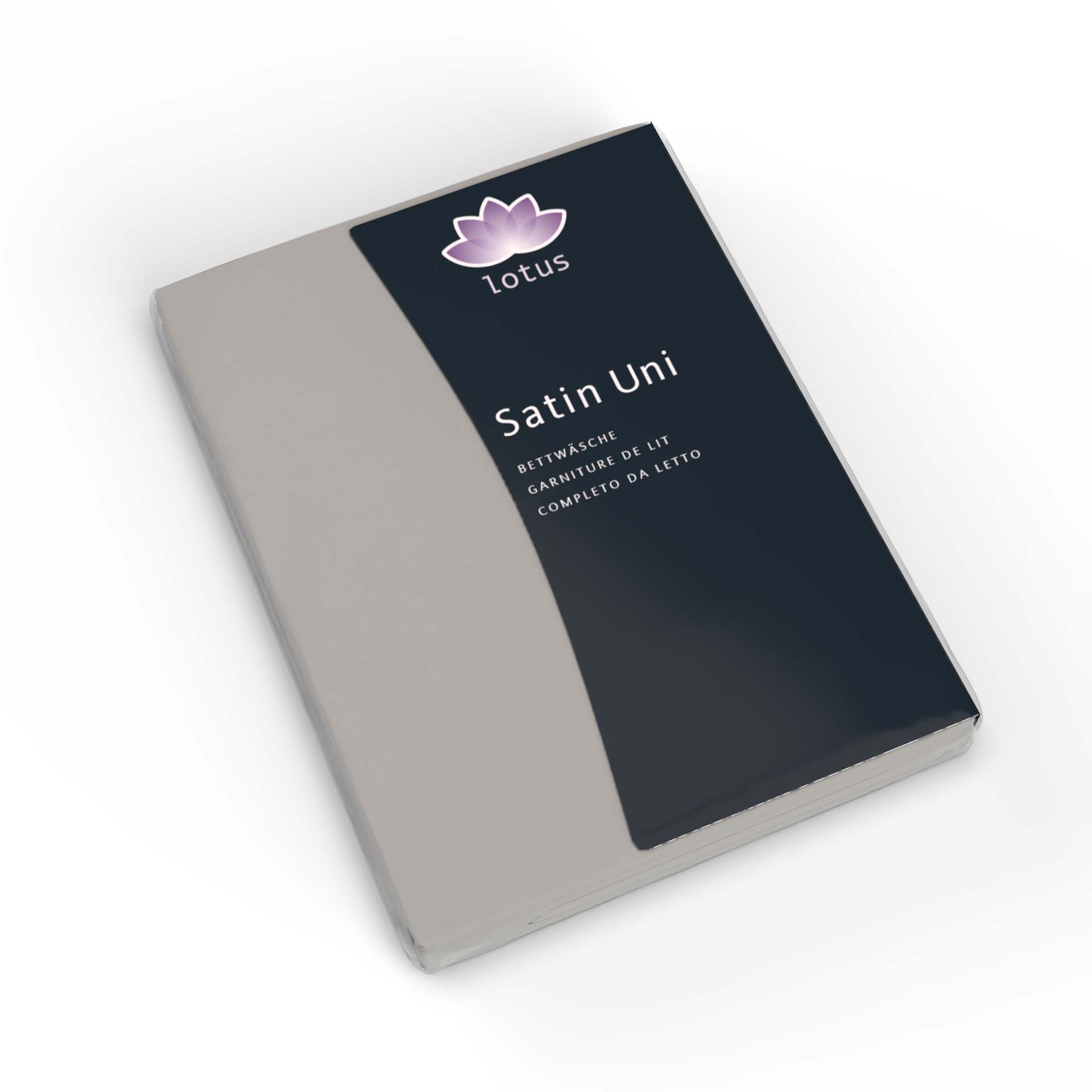 Lotus satin drap-housse