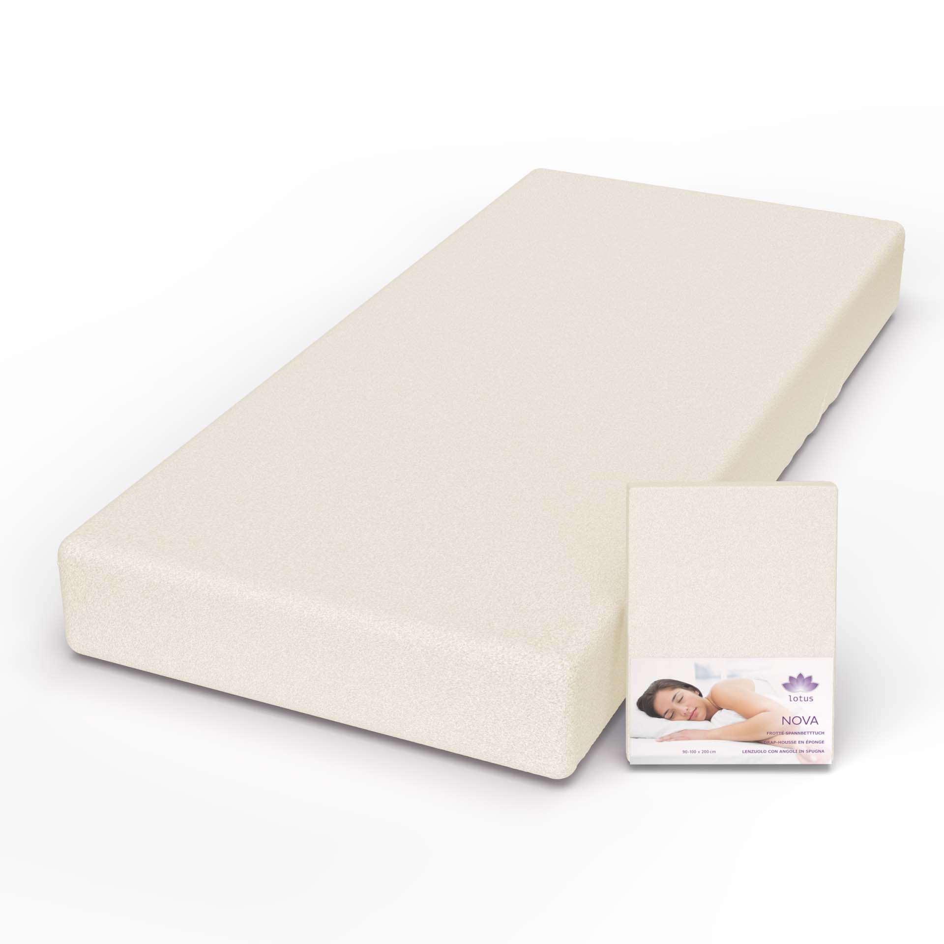 Lotus Frotté Fixleintuch Nova