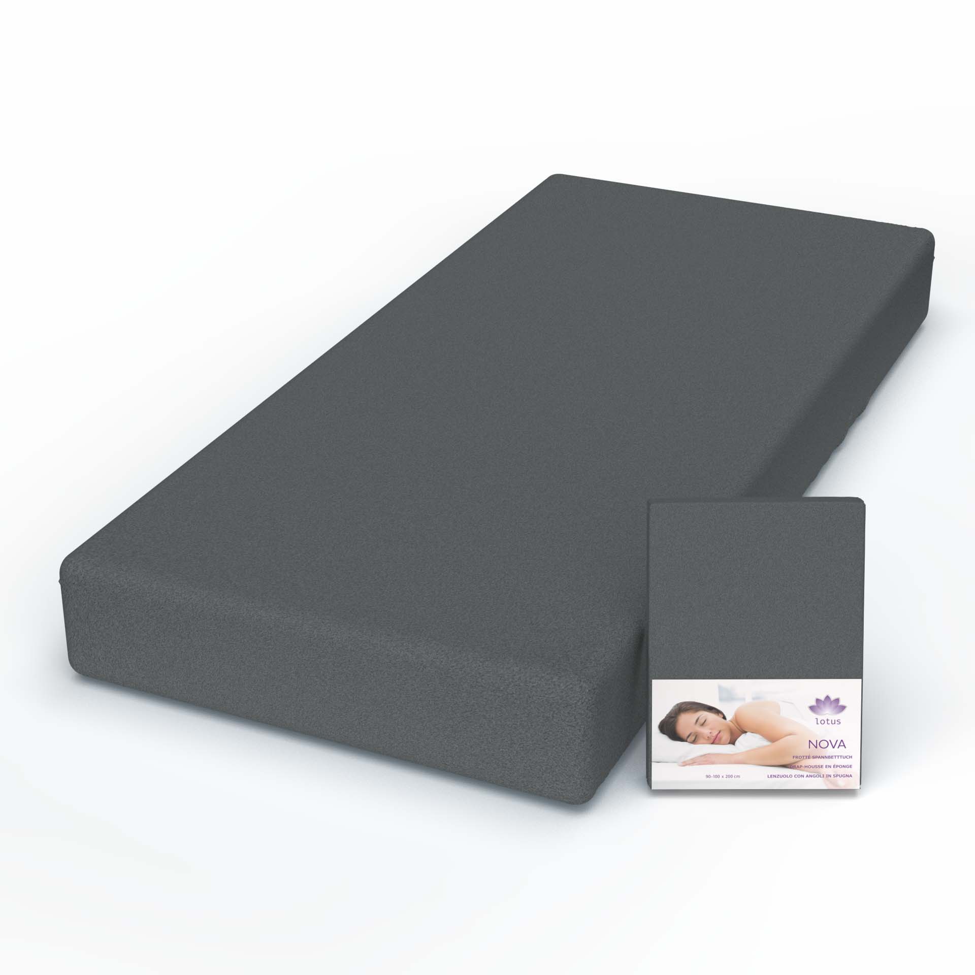 Lotus drap-housse frotté Nova Lotus drap-housse frotté Nova
