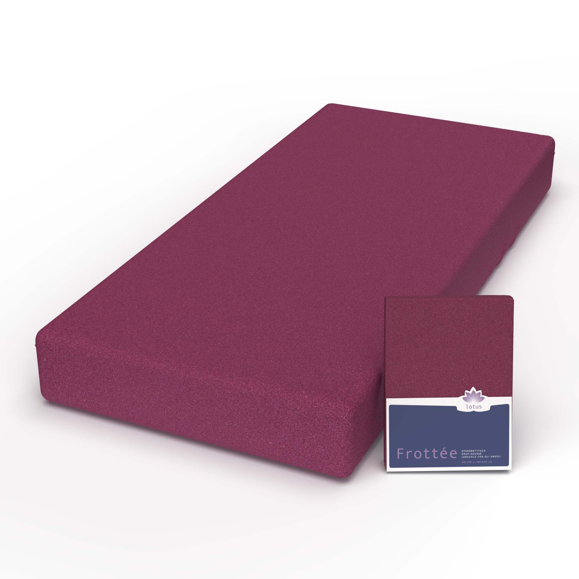 Lotus Comfort drap-housse frottee Lotus Comfort drap-housse frottee