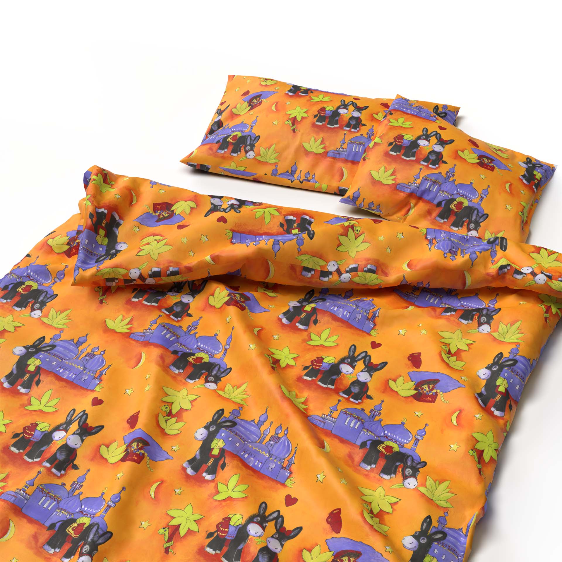 Lotus linge de lit enfants Donky Lotus linge de lit enfants Donky