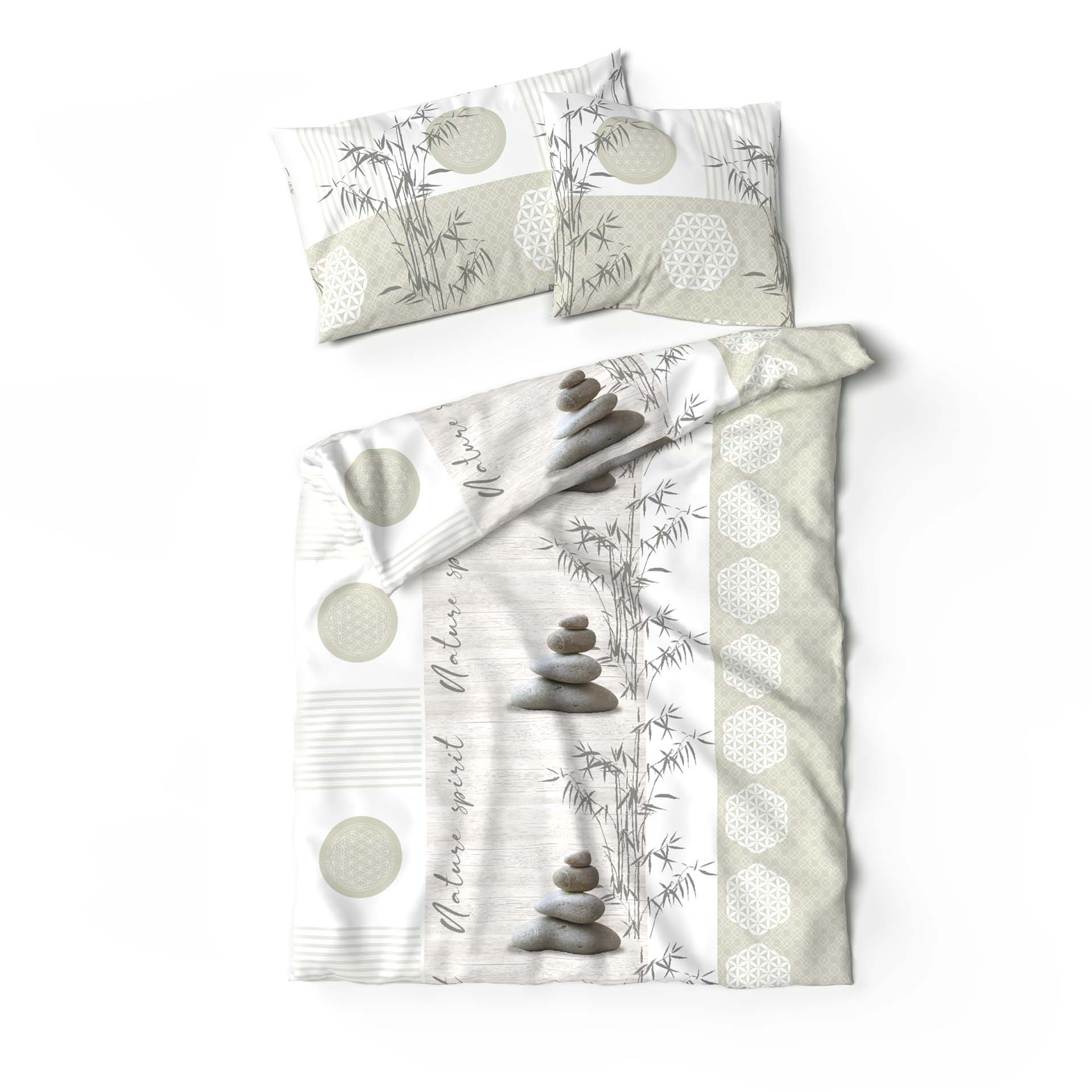 Lotus linge de lit bambou Nature spirit