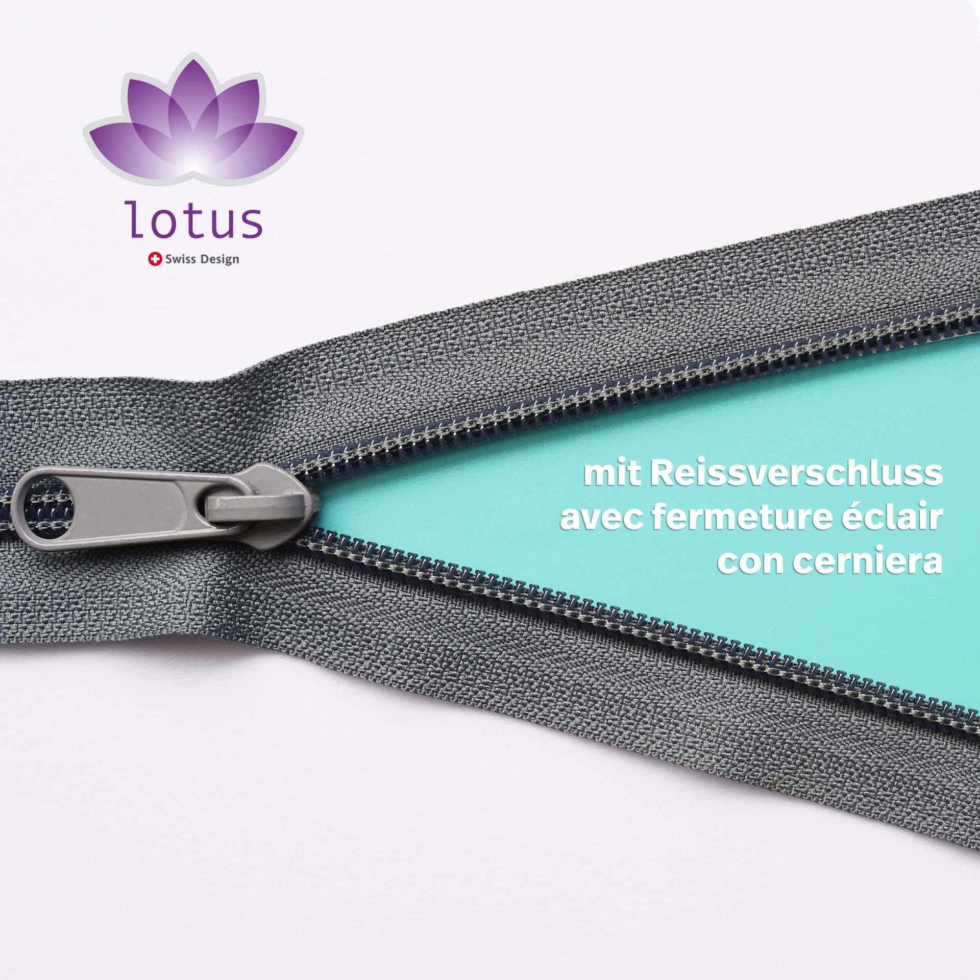 Housse pour coussin de soutien en satin uni