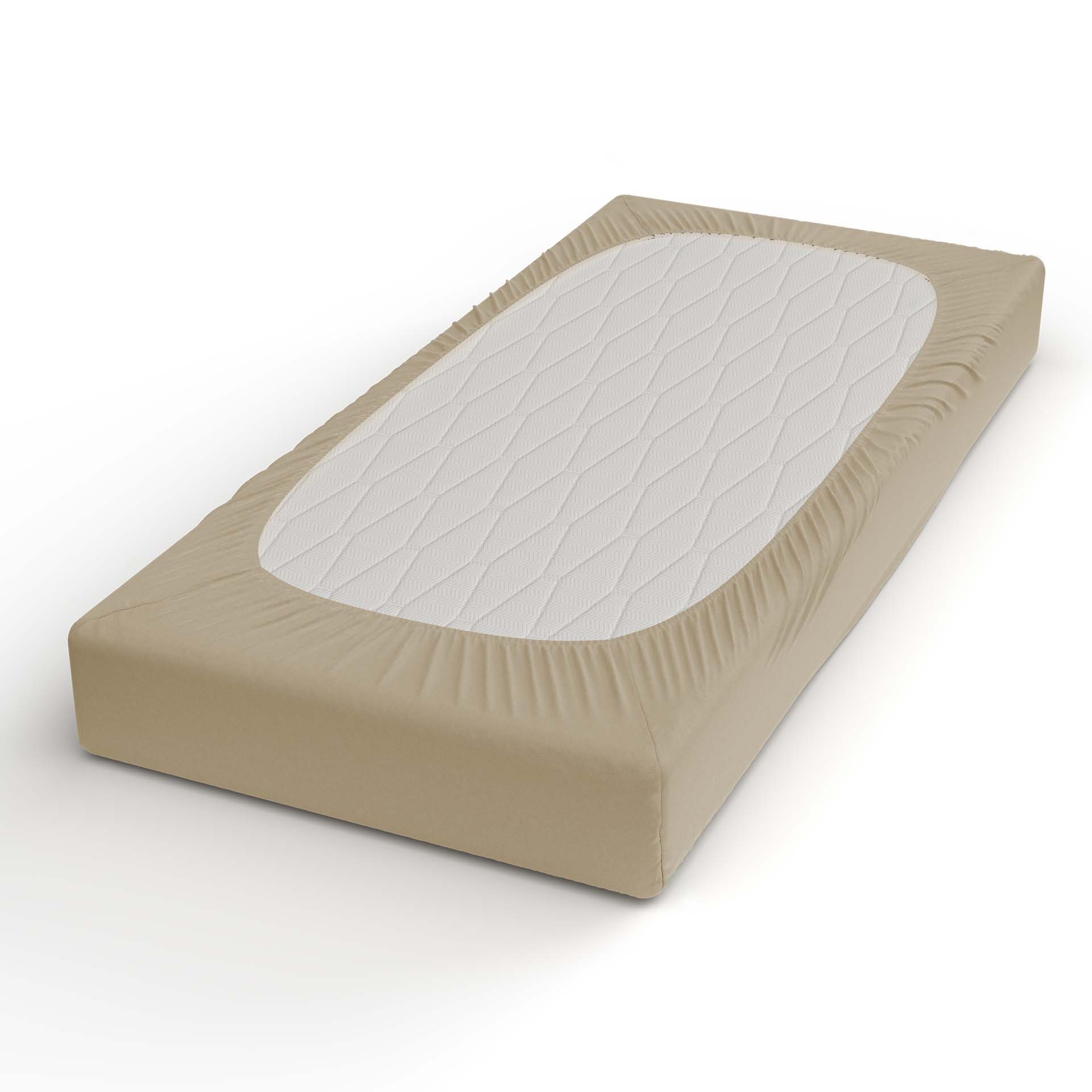 Lotus satin drap-housse